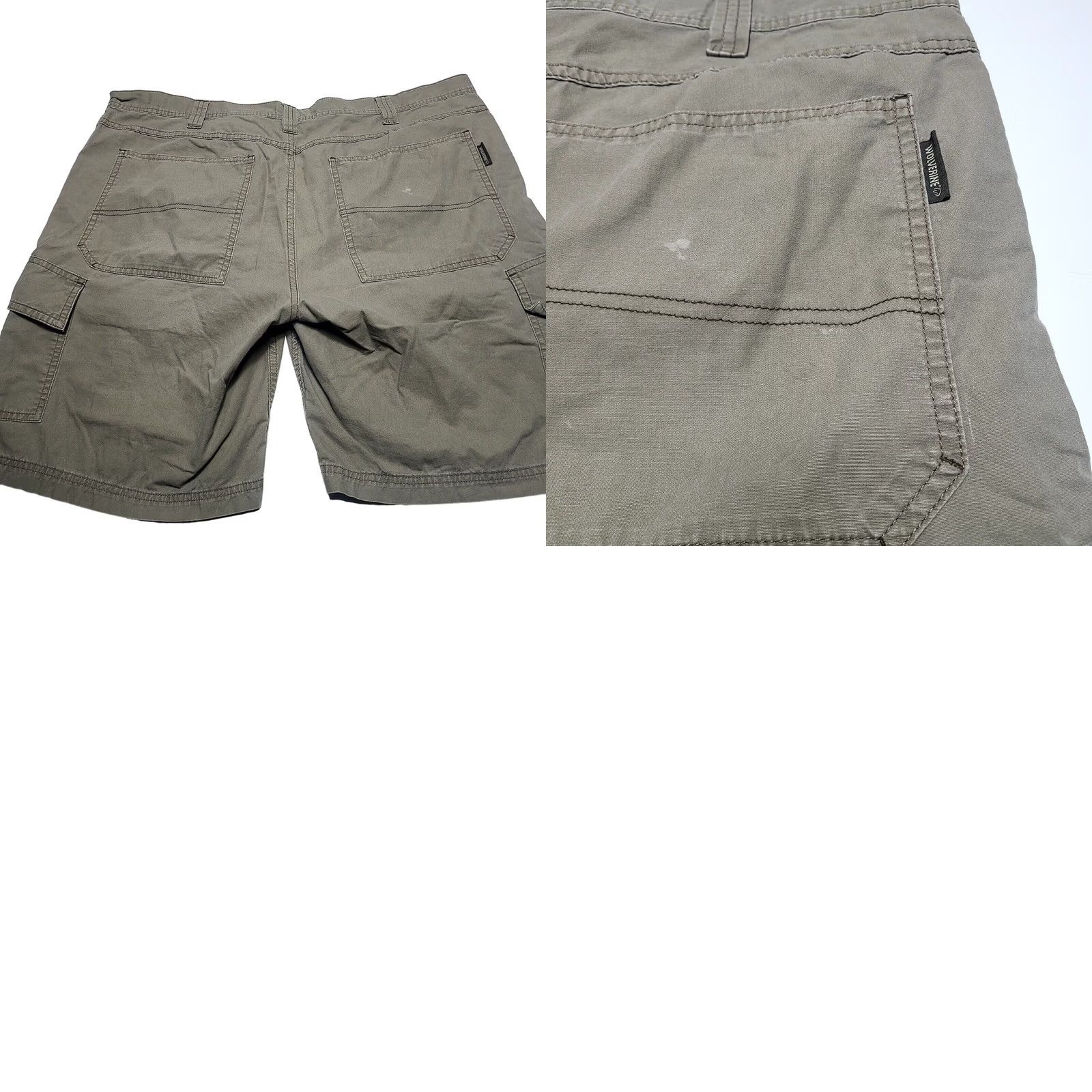 Vintage Wolverine Cargo Shorts Mens Adult Size 40 Brown Outdoors Hiking Casual Fishing Size US 38 / EU 54 - 8 Thumbnail