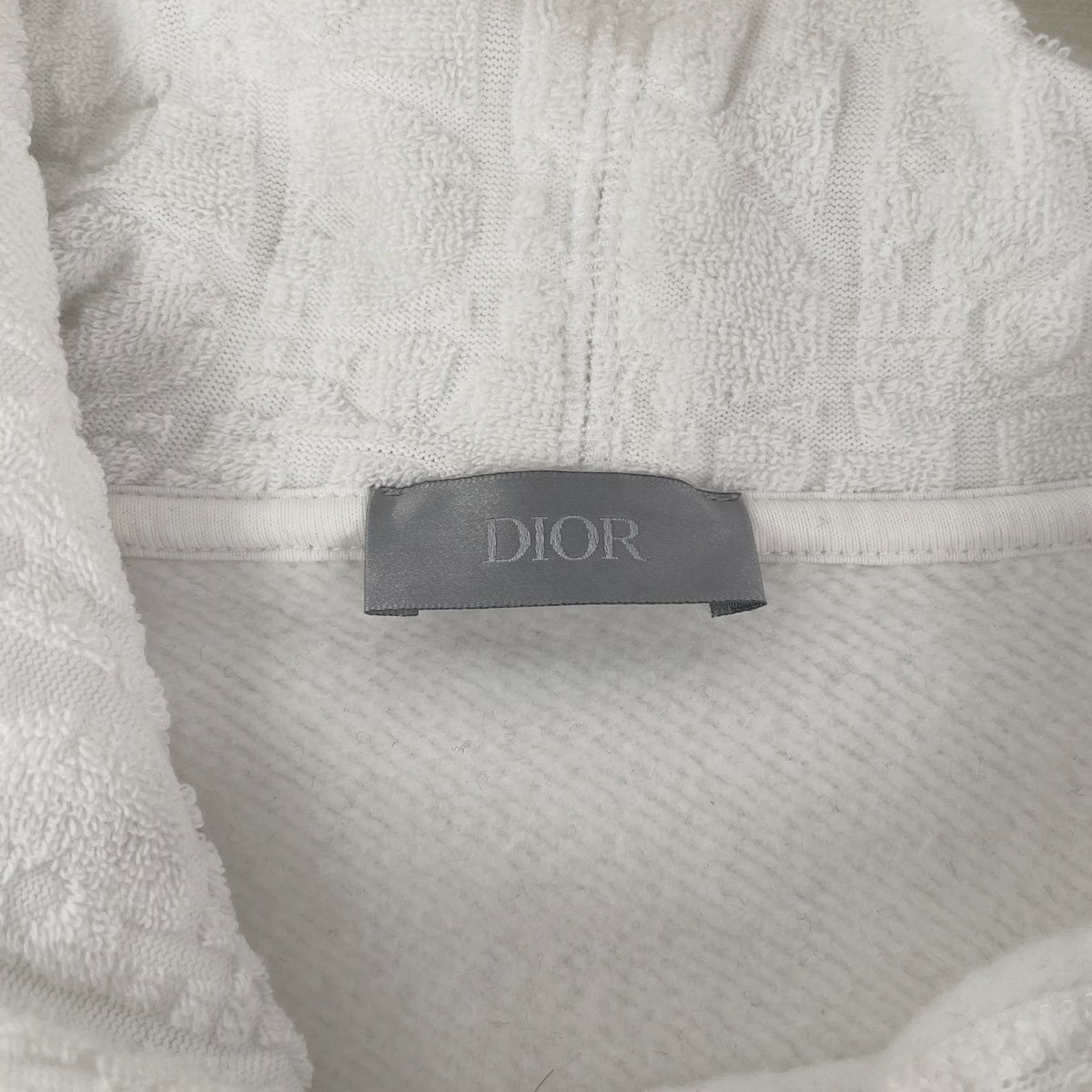Dior Dior Oblique Monogram Towel Hooded Sweatshirt Size US M / EU 48-50 / 2 - 5 Thumbnail