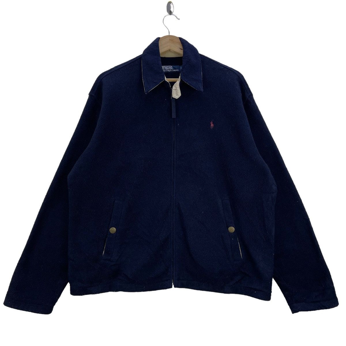 Polartec 🔥Vintage Polo Ralph Lauren Fleece Polartec Tiny pony Logo Size US M / EU 48-50 / 2 - 1 Thumbnail