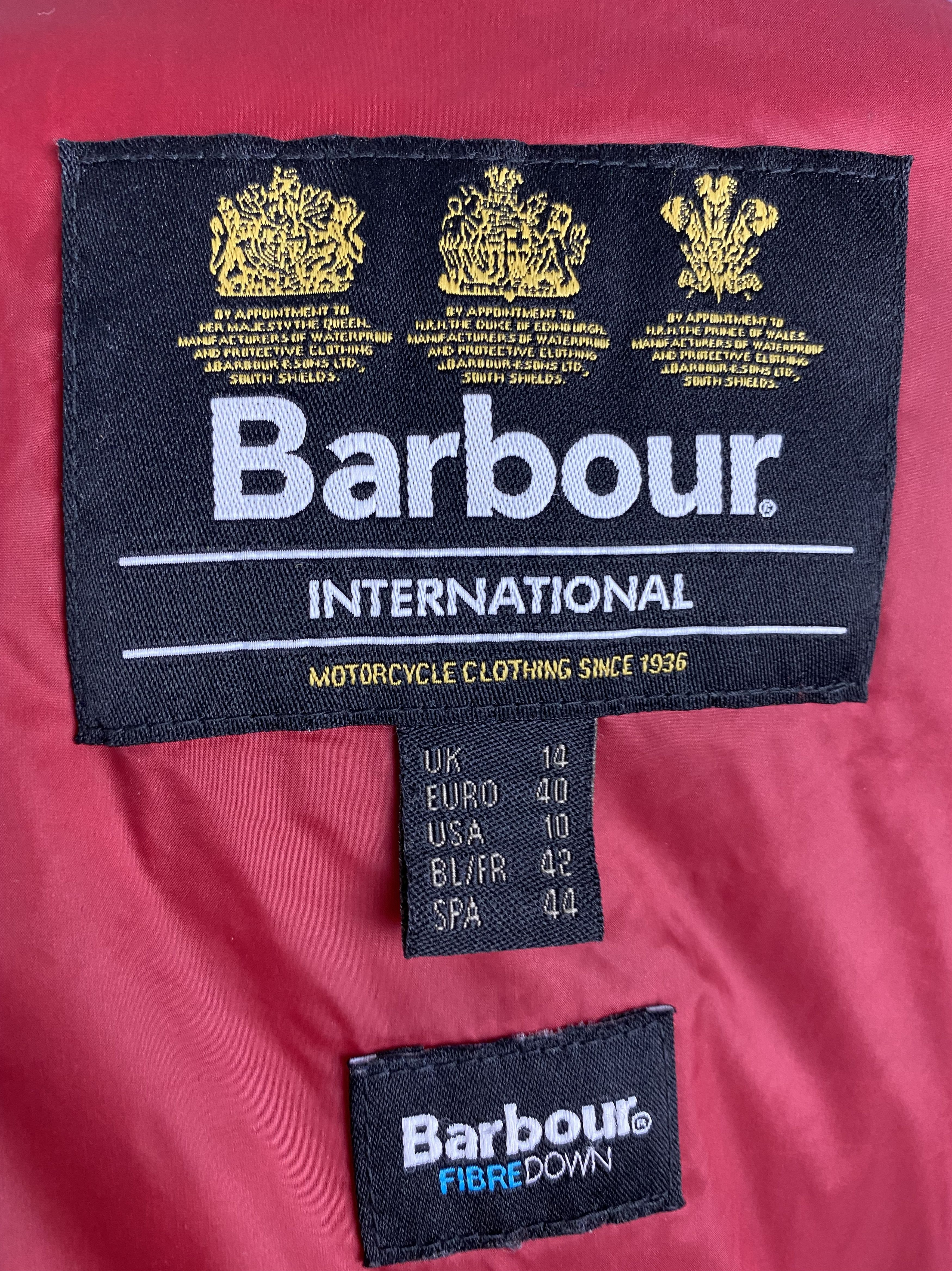 Barbour × Vintage Barbour Vintage Women's Quilted Long Jacket - L Size L / US 10 / IT 46 - 5 Thumbnail