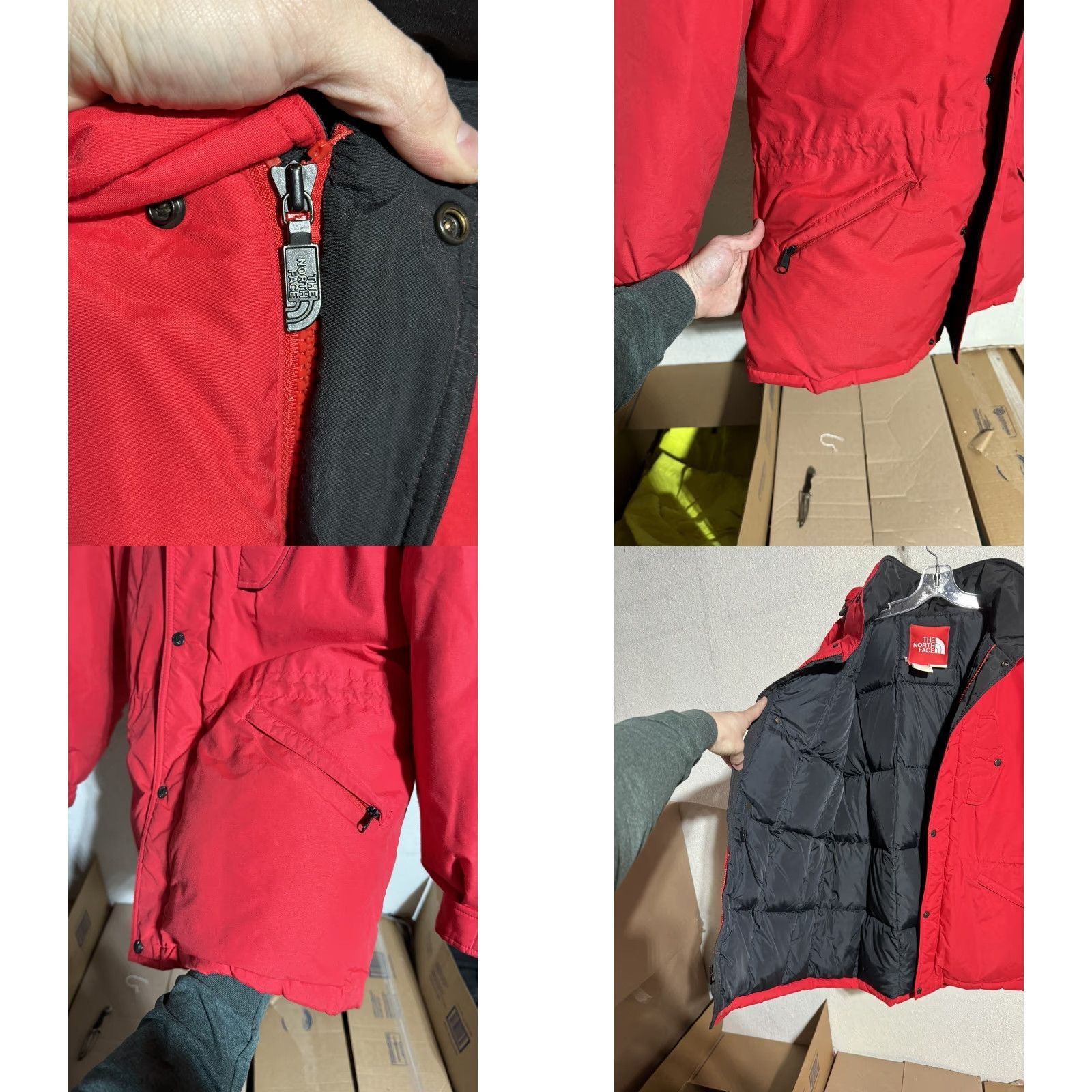 The North Face VINTAGE The North Face Red Label Goose Down Puffer Parka Jacket L Men's Red 80s Outdoor Insulated Size US L / EU 52-54 / 3 - 8 Thumbnail