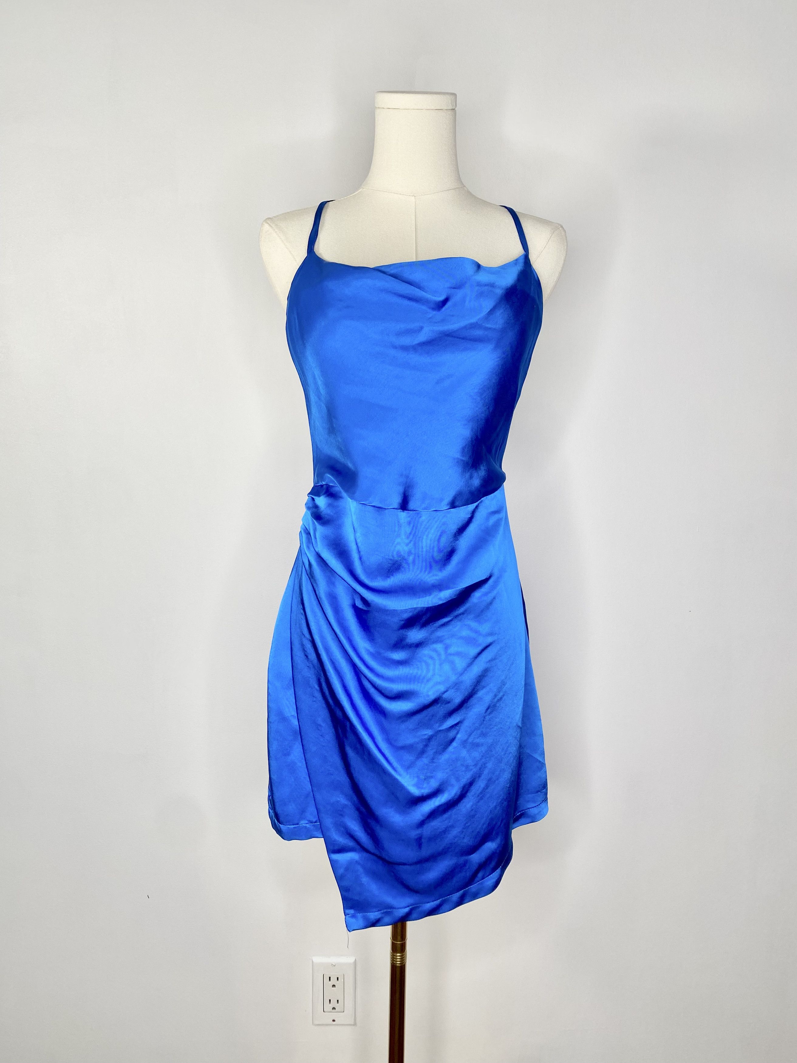 Zara Zara - Bright Blue Dress Size M / US 6-8 / IT 42-44 - 1 Thumbnail