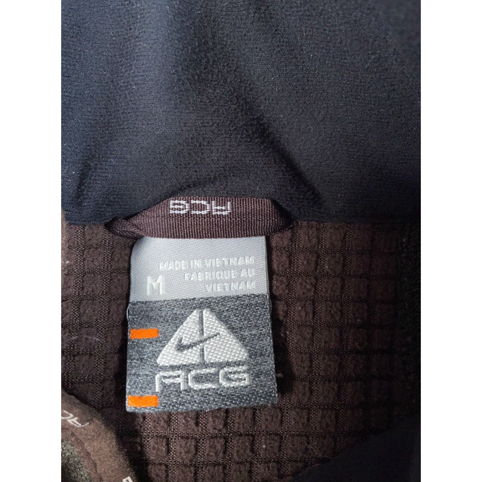Nike ACG Nike ACG Sweatshirt Zip Thermal Women's Medium Brown All Conditions Gear Size M / US 6-8 / IT 42-44 - 3 Thumbnail