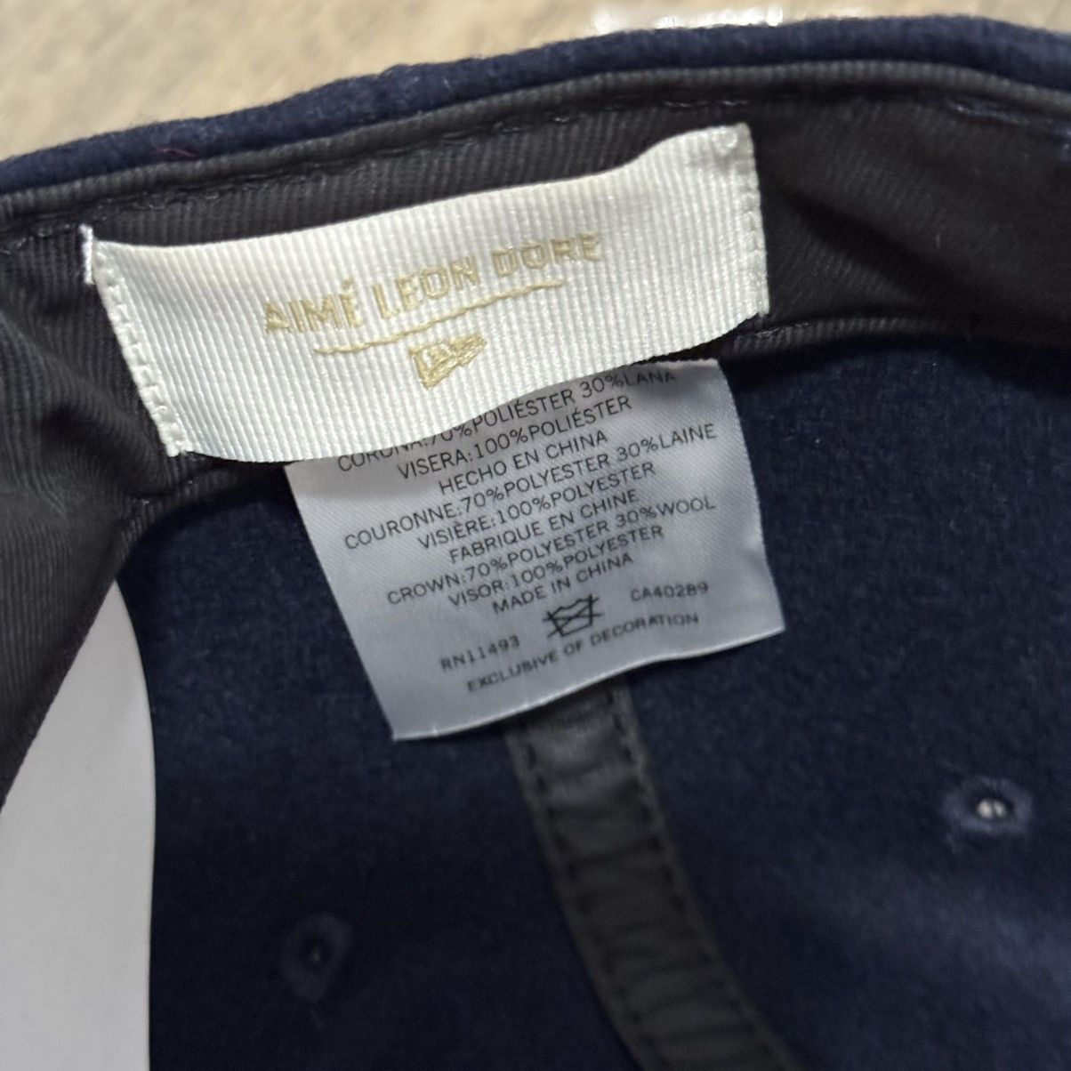 Aime Leon Dore × New Era ALD Melton Wool Yankees Hat FW21 Size ONE SIZE - 6 Thumbnail