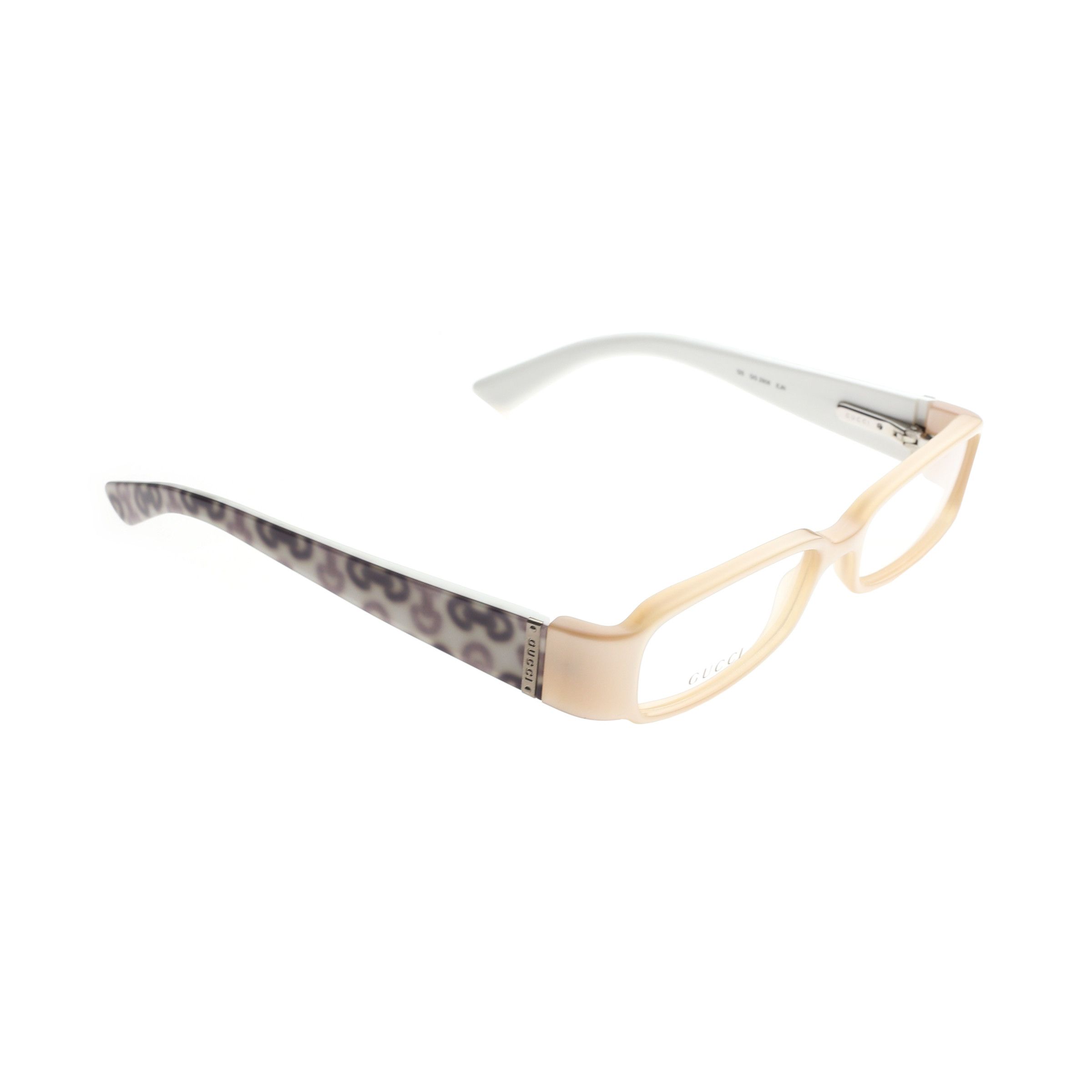 Gucci Gucci '00s Beige Monogram Horsebit Flat Glasses Size ONE SIZE - 3 Thumbnail