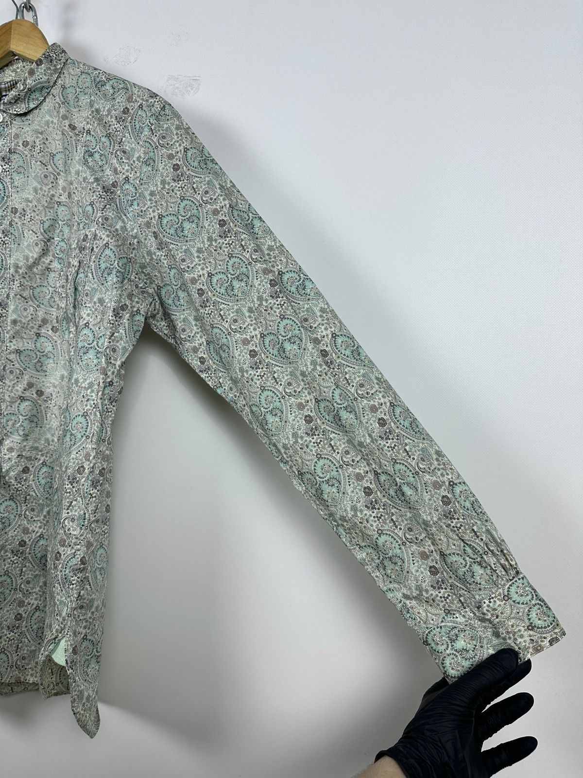 Junya Watanabe Comme des Garçons Junya Watanabe MAN Paisley Button Up Shirt Size US L / EU 52-54 / 3 - 13 Thumbnail