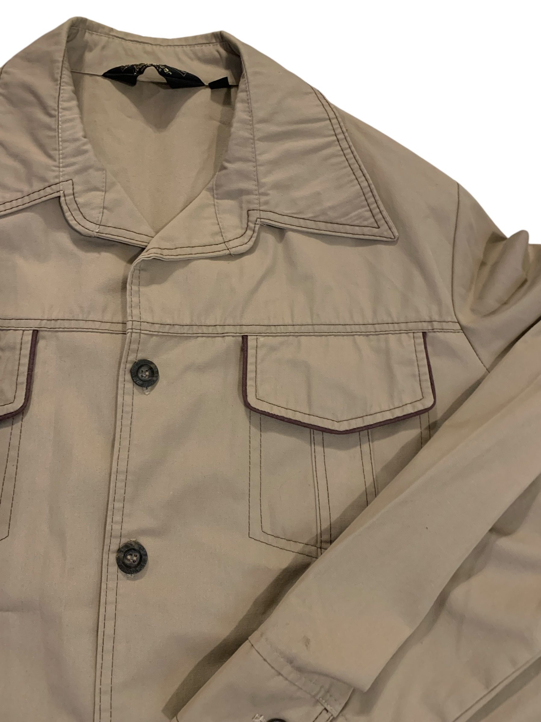 Sears Sears Sportswear Light Jacket Button Up Size L Brown Size US L / EU 52-54 / 3 - 4 Thumbnail