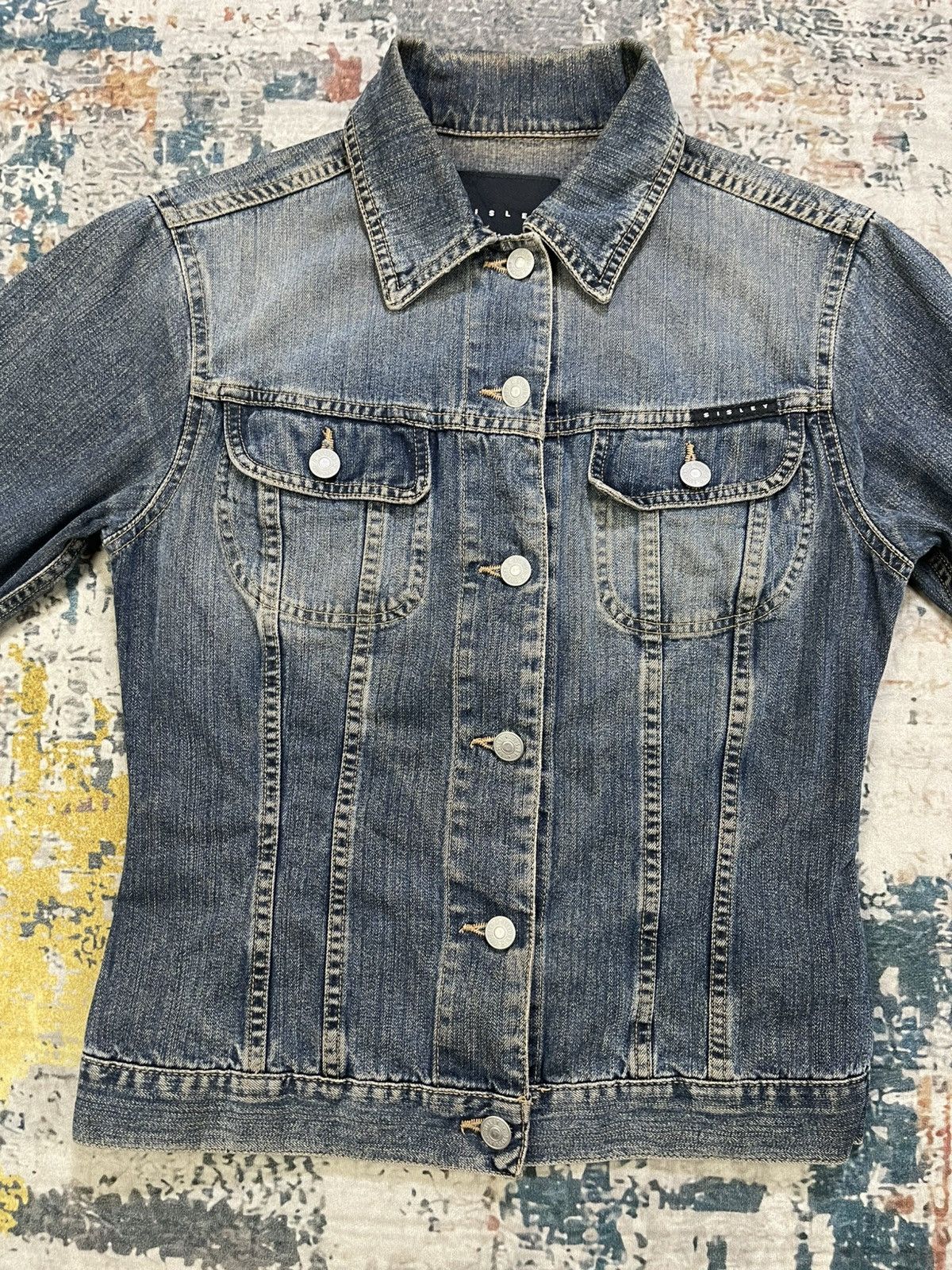 Sisley Sisley Trucker Denim Jacket Size XS / US 0-2 / IT 36-38 - 2 Thumbnail