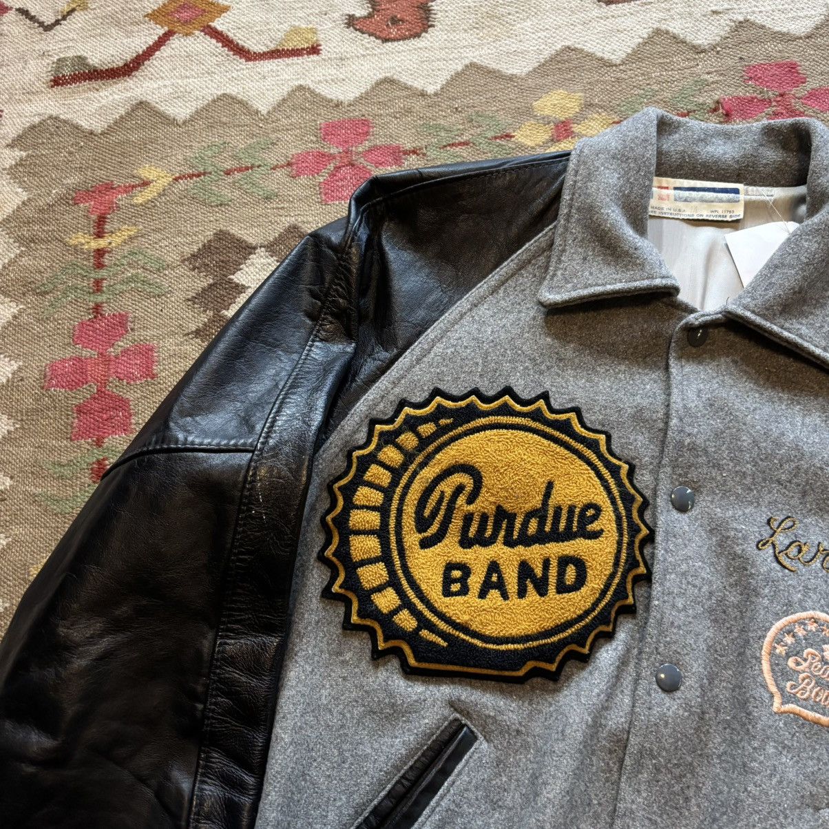 Vintage Vintage 1970s Purdue Chain stitched Old English Wool Varsity Size US M / EU 48-50 / 2 - 3 Thumbnail