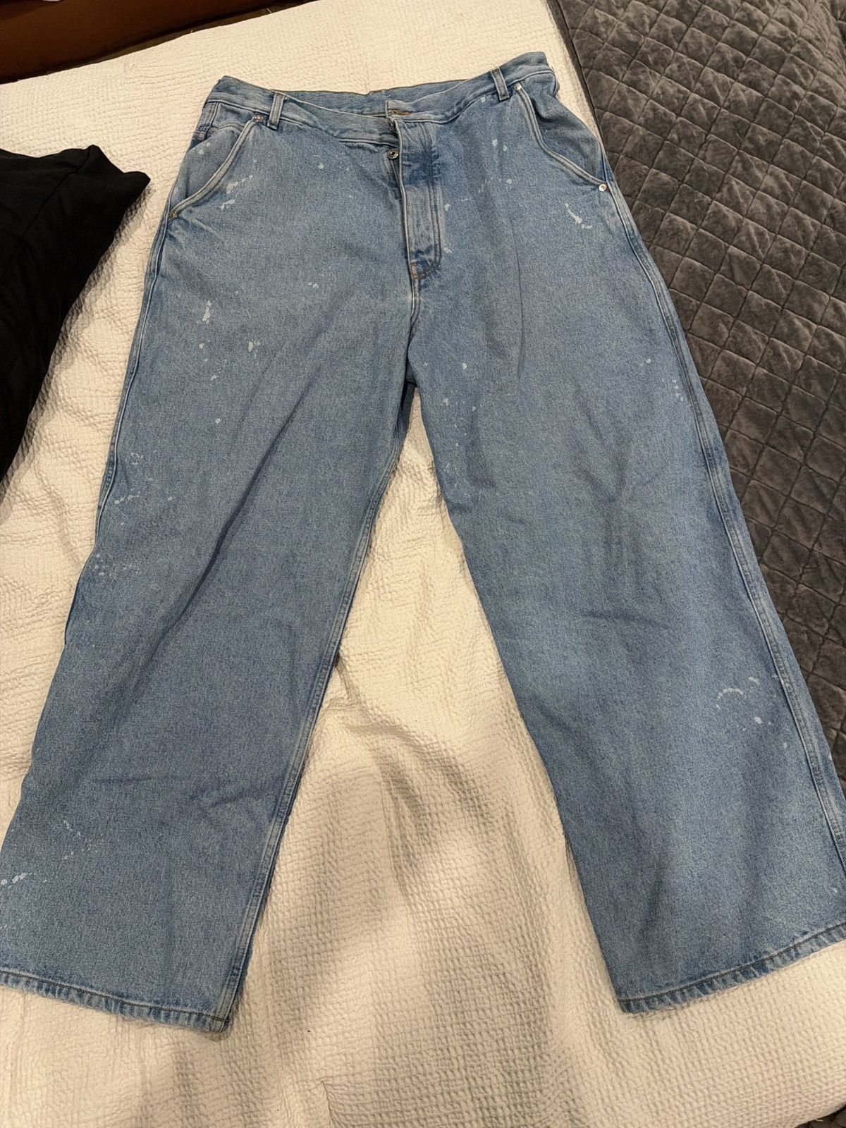 Off-White Baggy Blue Jeans Size US 36 / EU 52 - 1 Thumbnail