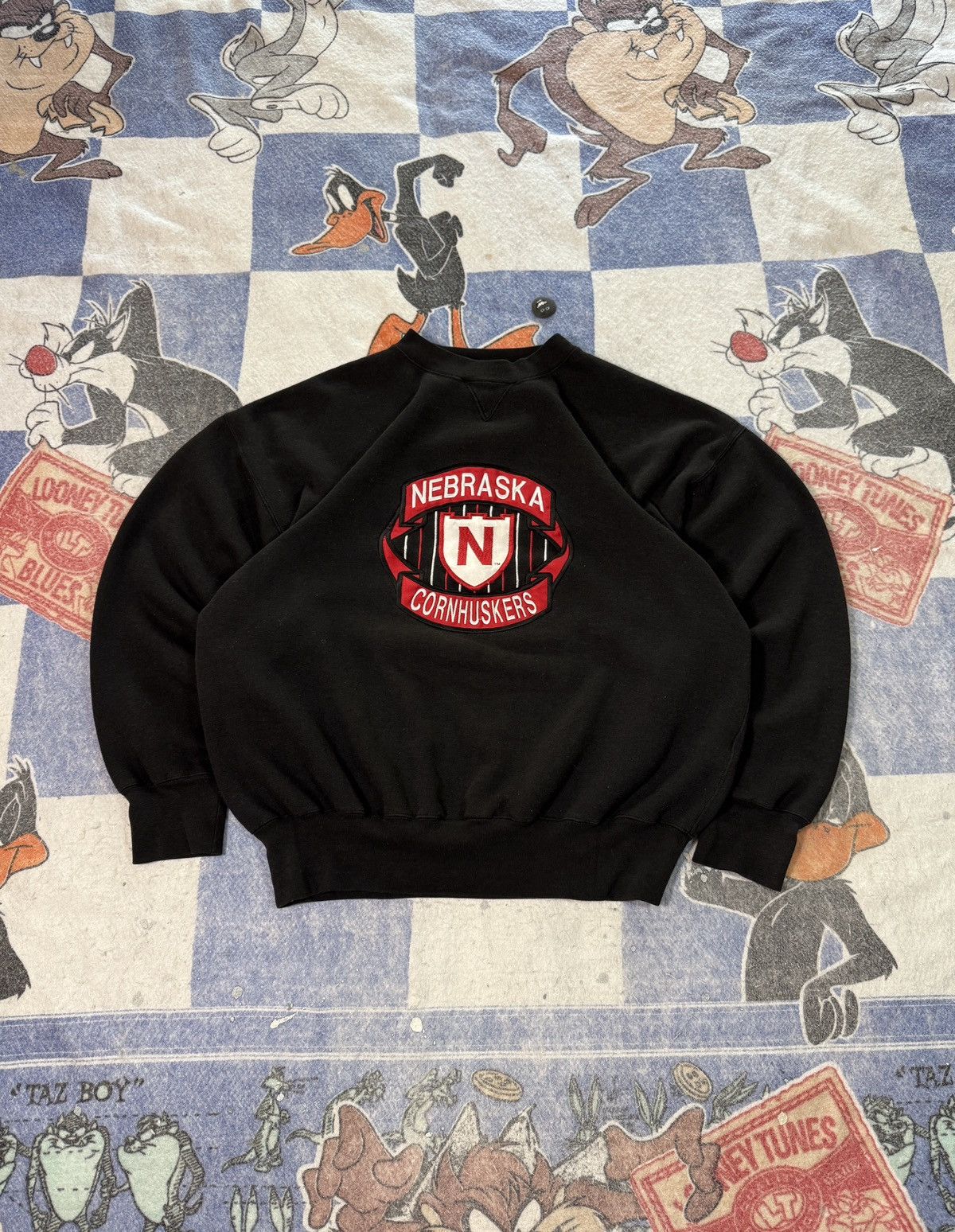 NCAA Vintage Nebraska Cornhuskers crewneck sweatshirt Size US XL / EU 56 / 4 - 1 Thumbnail