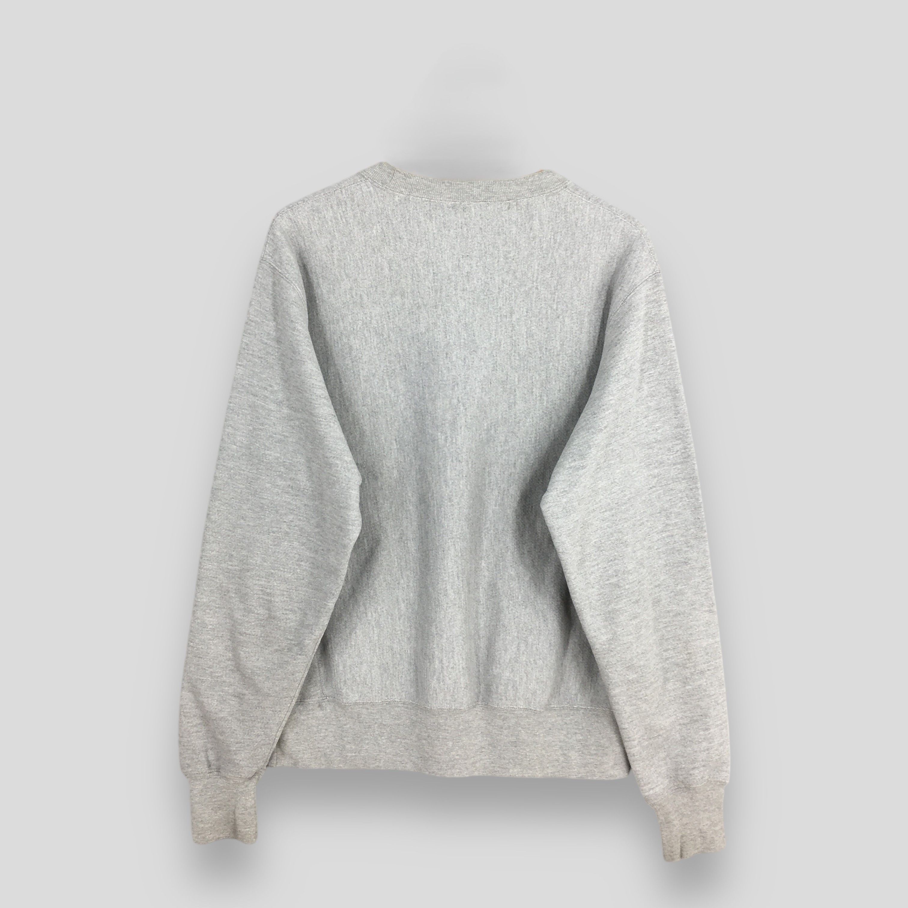 Champion × Vintage Vintage 90s Champion Reverse Weave Gray Sweatshirt Medium Size US M / EU 48-50 / 2 - 6 Thumbnail