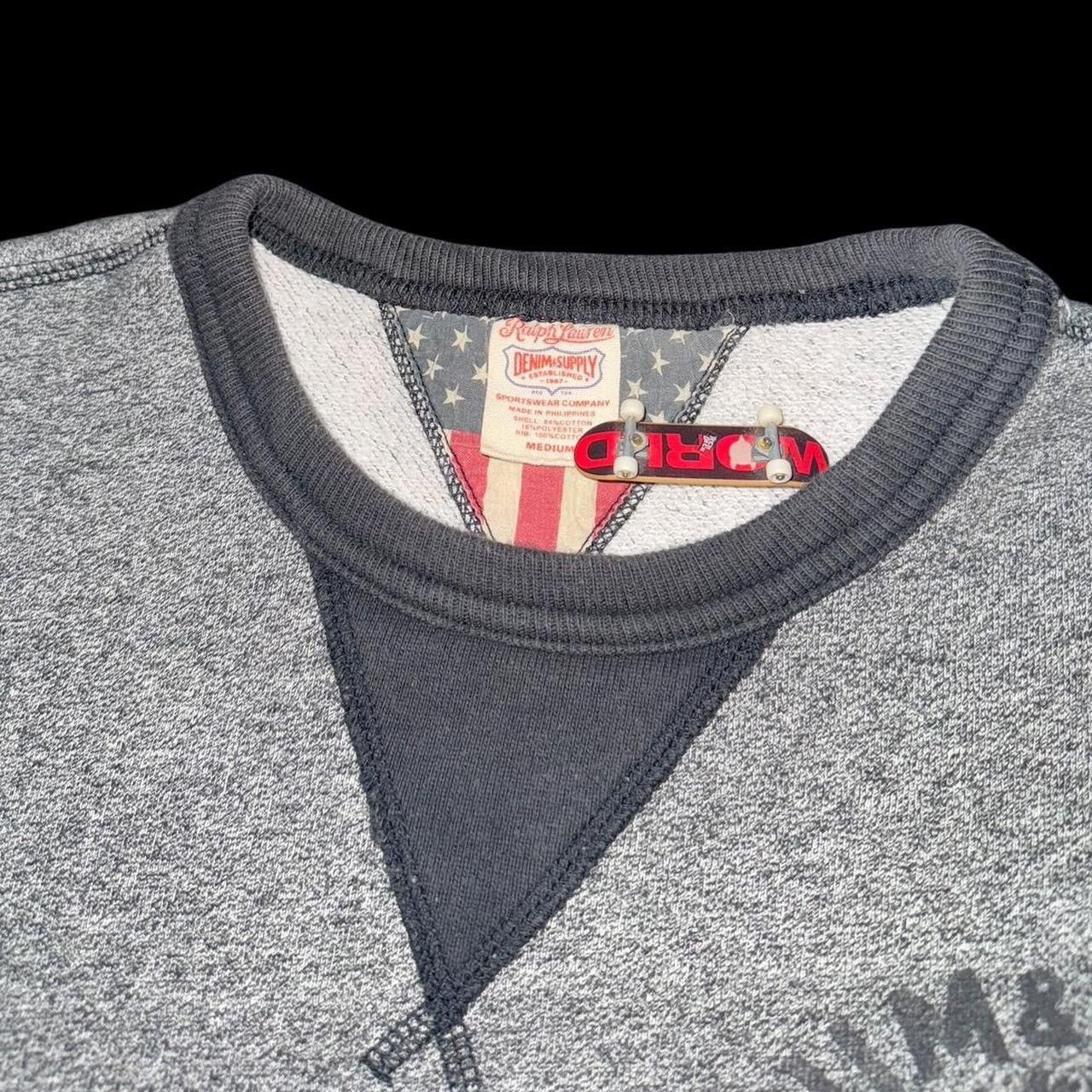 Ralph Lauren Vintage Polo Ralph Lauren Denim Supply Gusset Crewneck Size US M / EU 48-50 / 2 - 7 Thumbnail