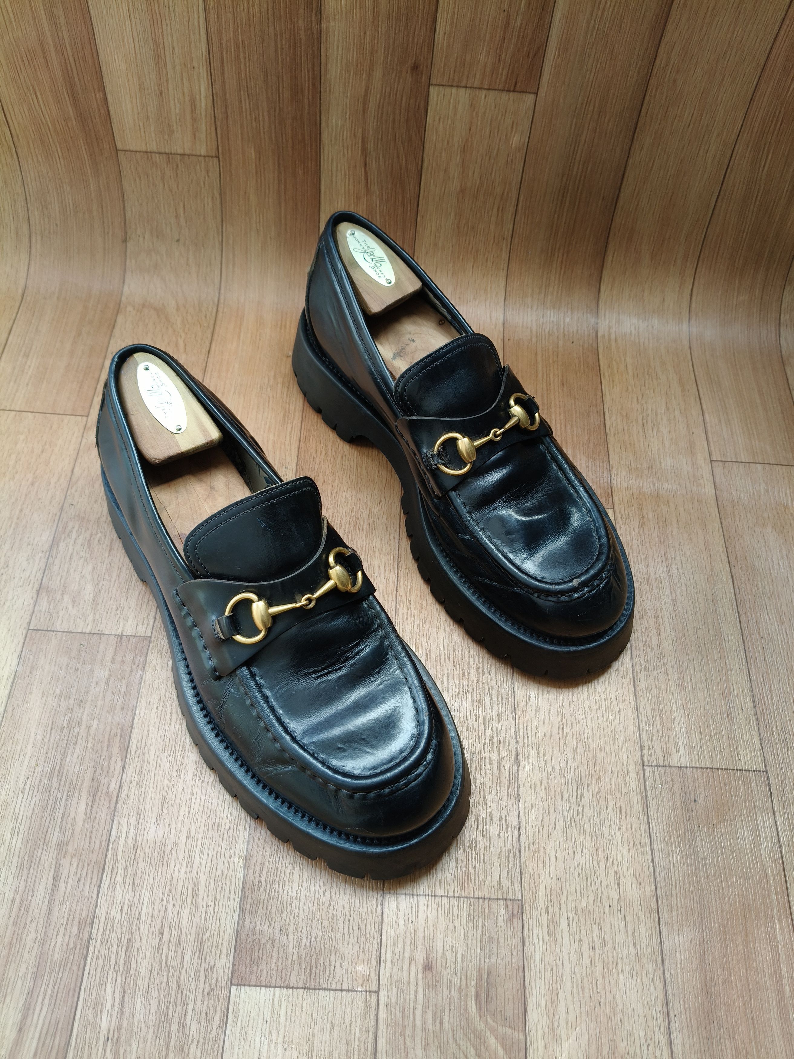 Gucci Gucci chunky lug horsebit loafers Size US 8.5 / EU 41-42 - 3 Thumbnail