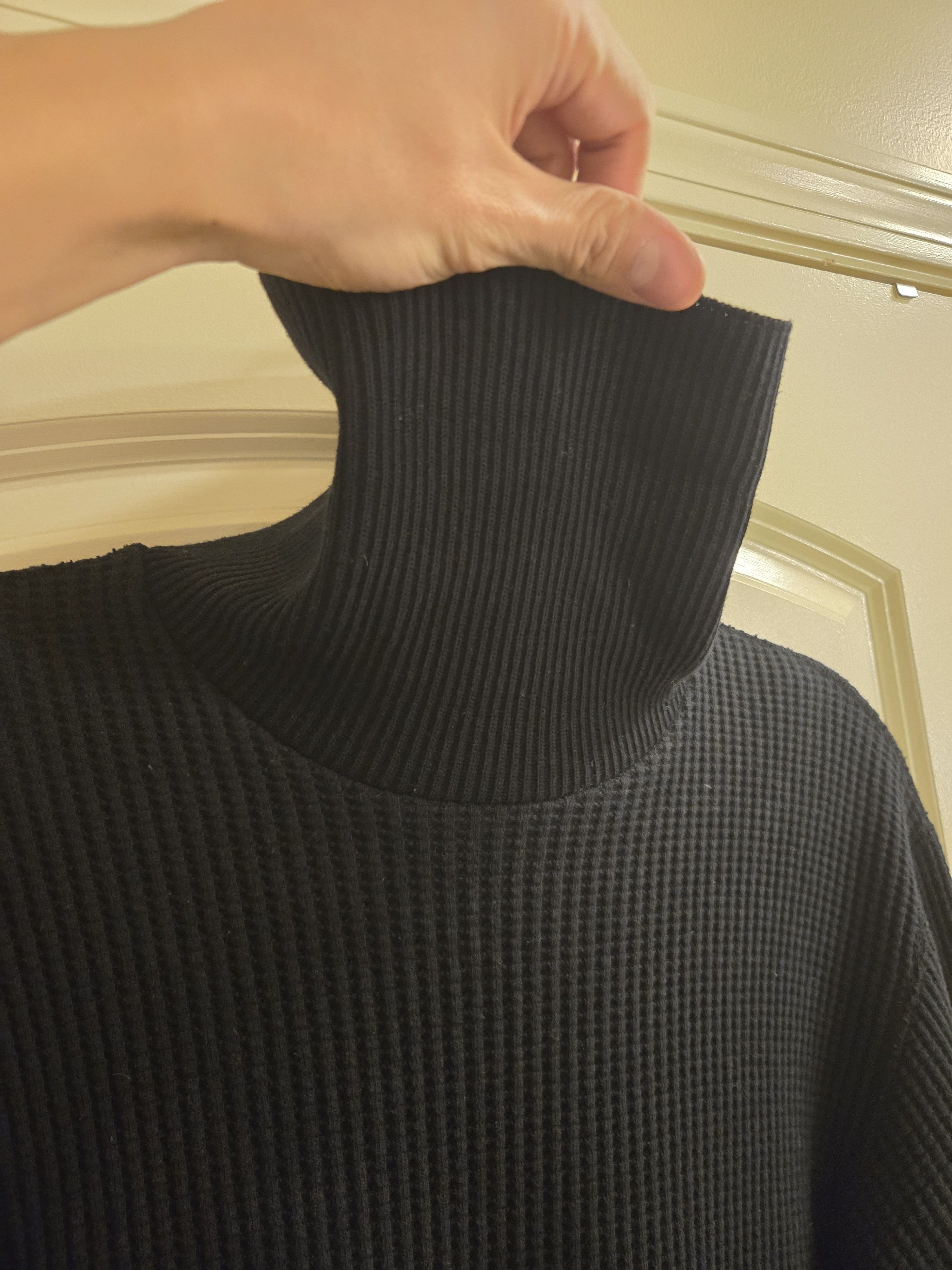 The Real McCoy's High Neck Thermal Shirt (DARK NAVY) Size US M / EU 48-50 / 2 - 4 Thumbnail