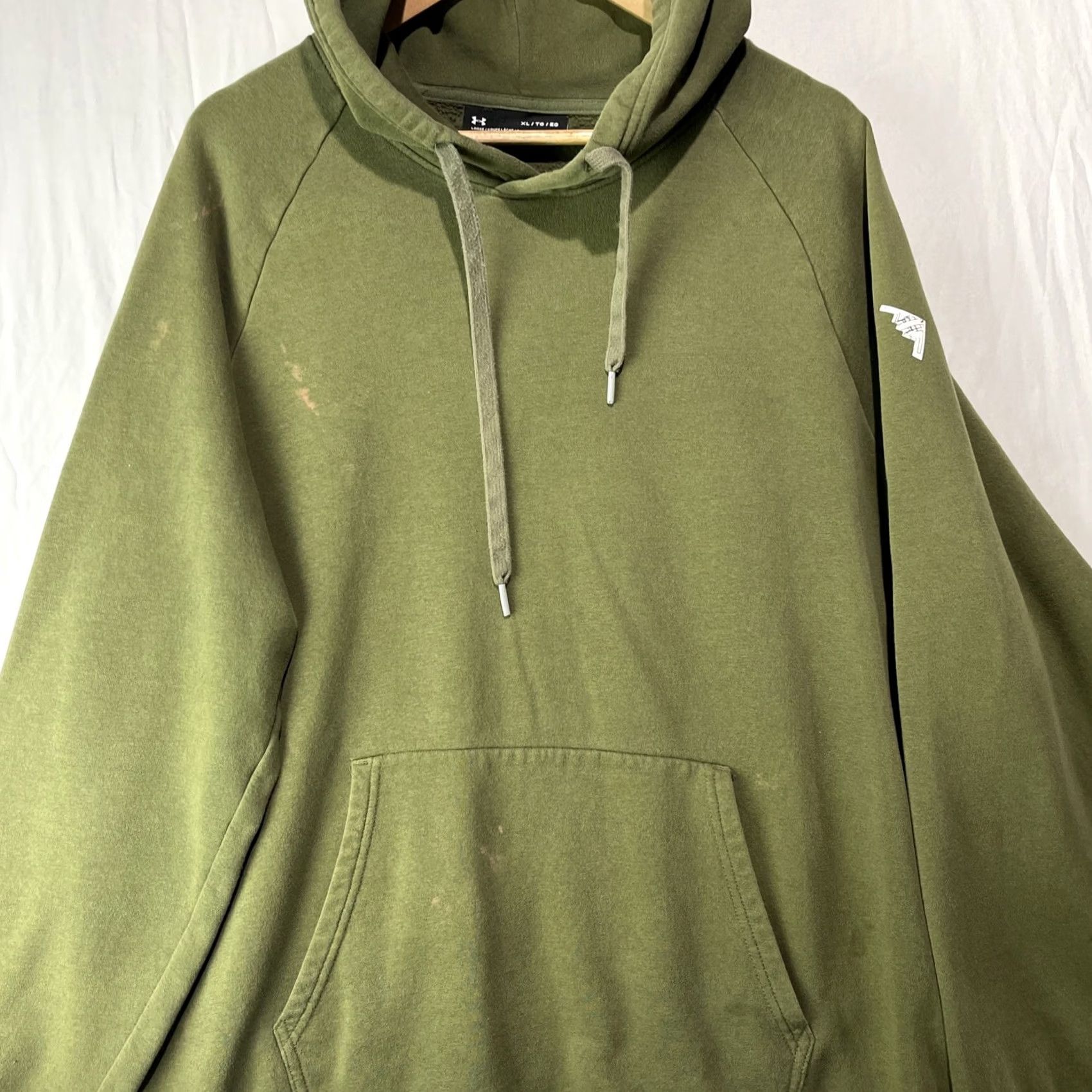 Under Armour Under Armour Hoodie Men XL Green Stealth Bomber Fleece Pullover Sweatshirt Jacket Size US XL / EU 56 / 4 - 2 Thumbnail