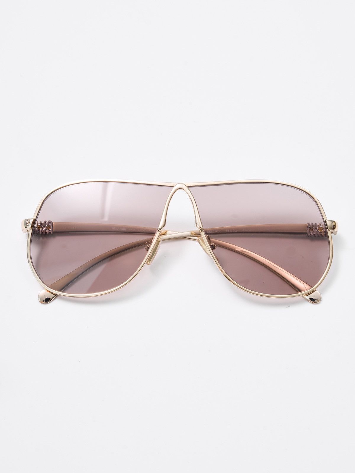 Miu Miu MIU MIU A56 5AK20I SUNGLASSES Size ONE SIZE - 8 Thumbnail