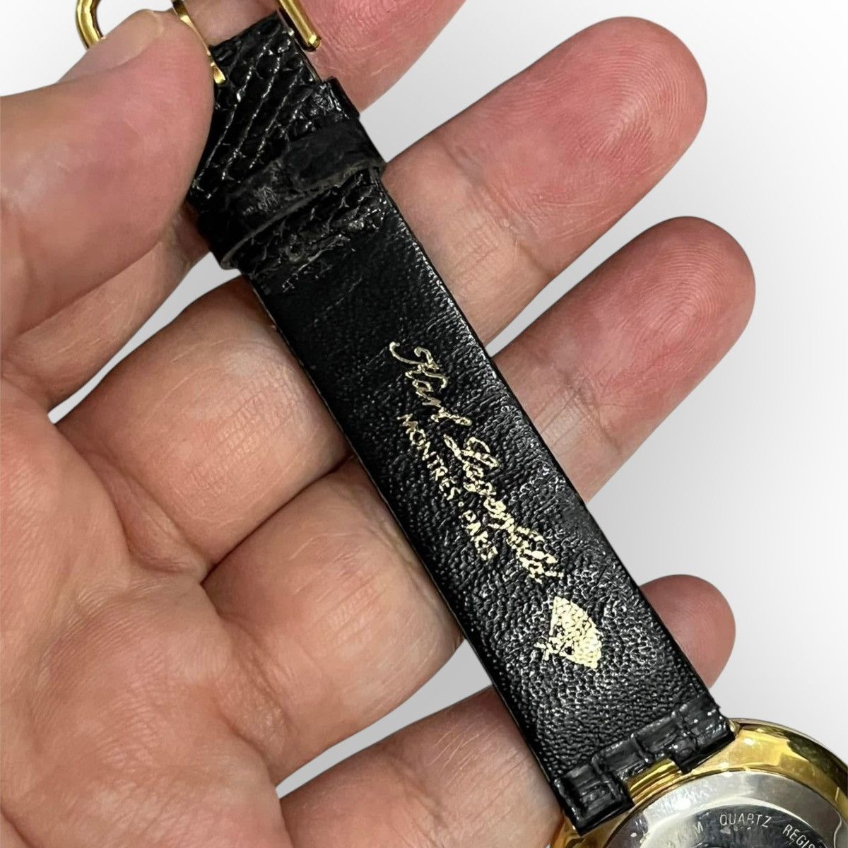 Karl Lagerfeld Vintage Rare 80s Karl Lagerfeld Swiss Made Watch Size ONE SIZE - 5 Thumbnail