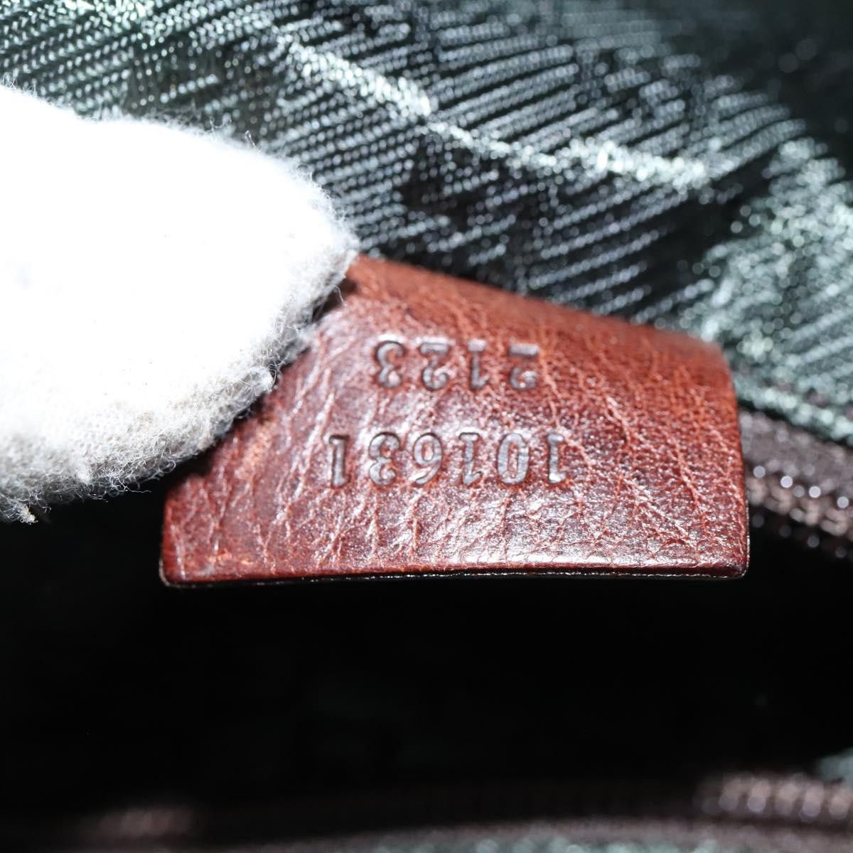 Gucci GUCCI Shoulder Bag Canvas Khaki Size ONE SIZE - 23 Thumbnail
