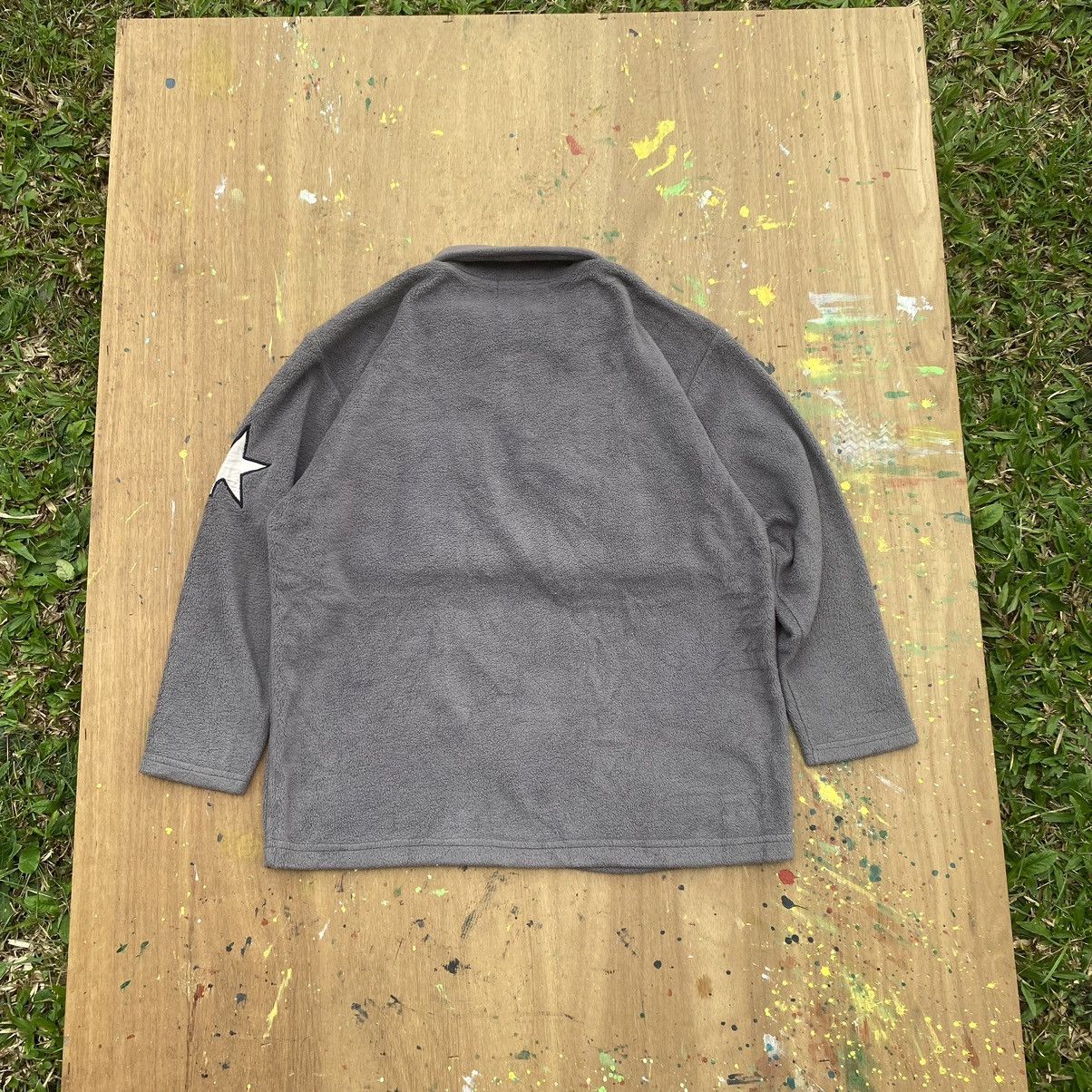 Vintage × Wrangler Vintage Wrangler Patch work Fleece Half Zipper Size US M / EU 48-50 / 2 - 9 Thumbnail