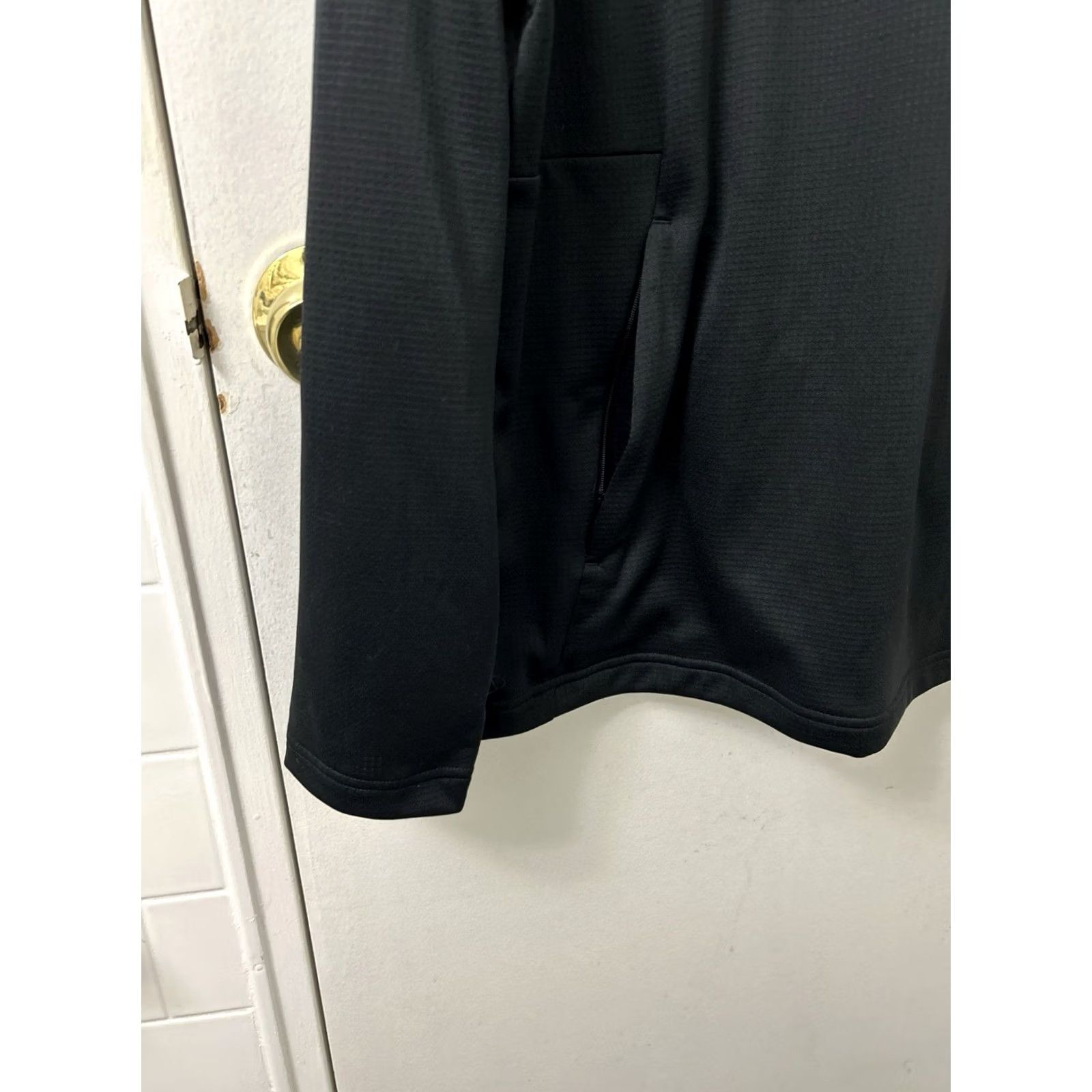 Adidas Adidas Primegreen 1/4 Zip Mens Large Black Gray Boston Scientific Pullover L/S Shirt Size US L / EU 52-54 / 3 - 6 Thumbnail