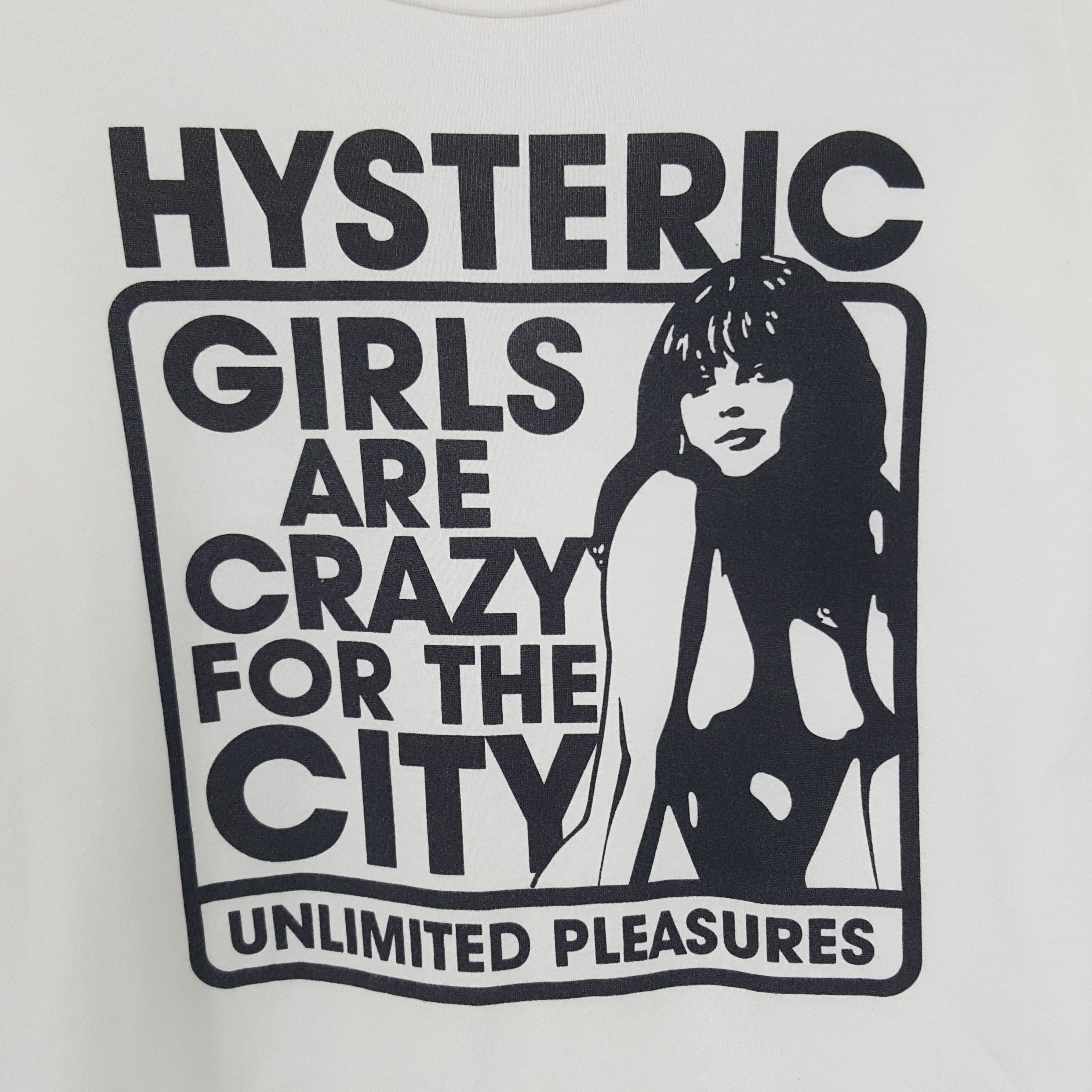 Hysteric Glamour × Japanese Brand × Vintage Vintage Hysteric Glamour Crazy Girls Tshirt Size US XS / EU 42 / 0 - 2 Thumbnail