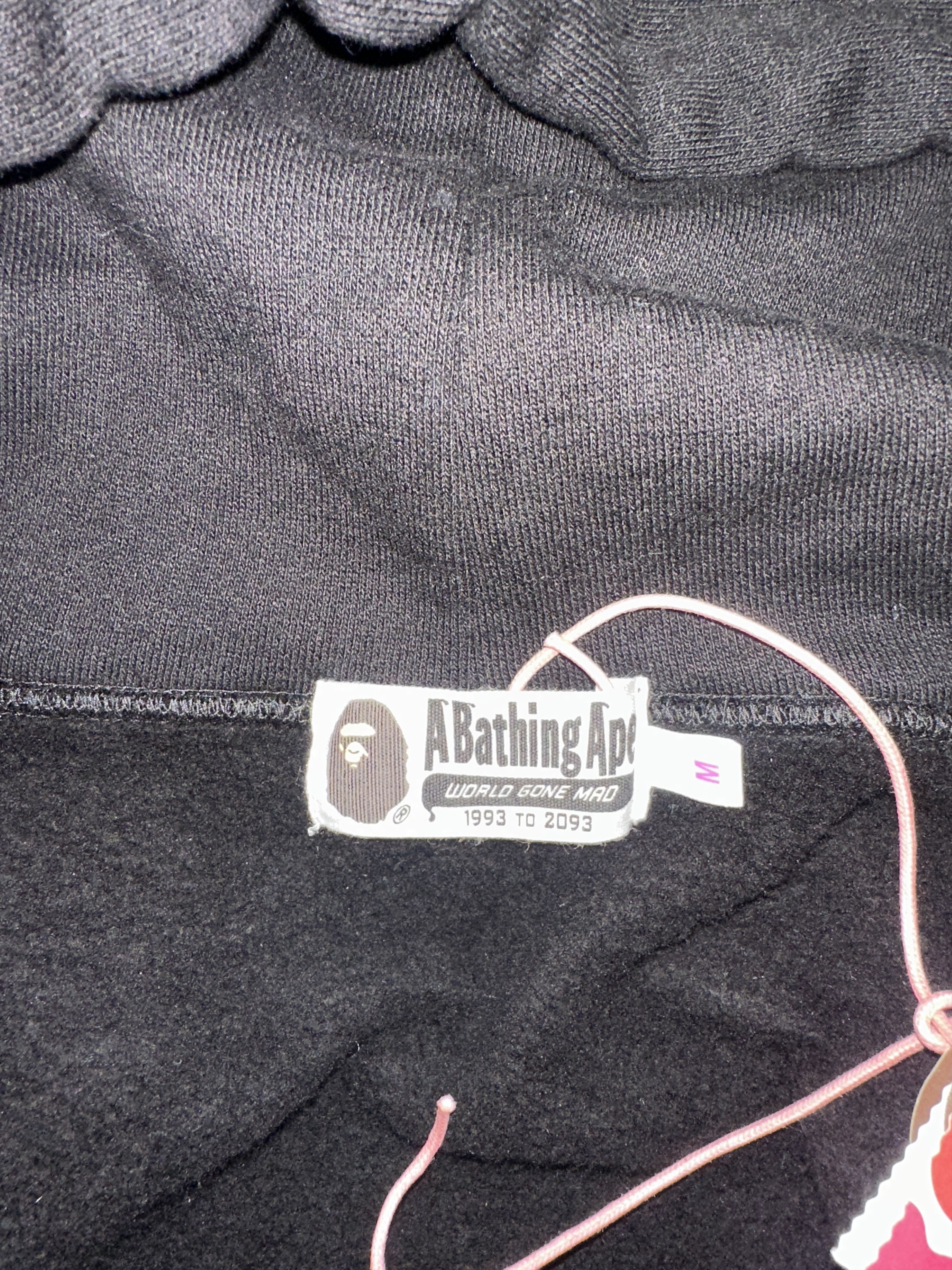Bape ABC CAMO CRYSTAL LOGO WIDE ZIP HOODIE LADIES Size M / US 6-8 / IT 42-44 - 3 Thumbnail