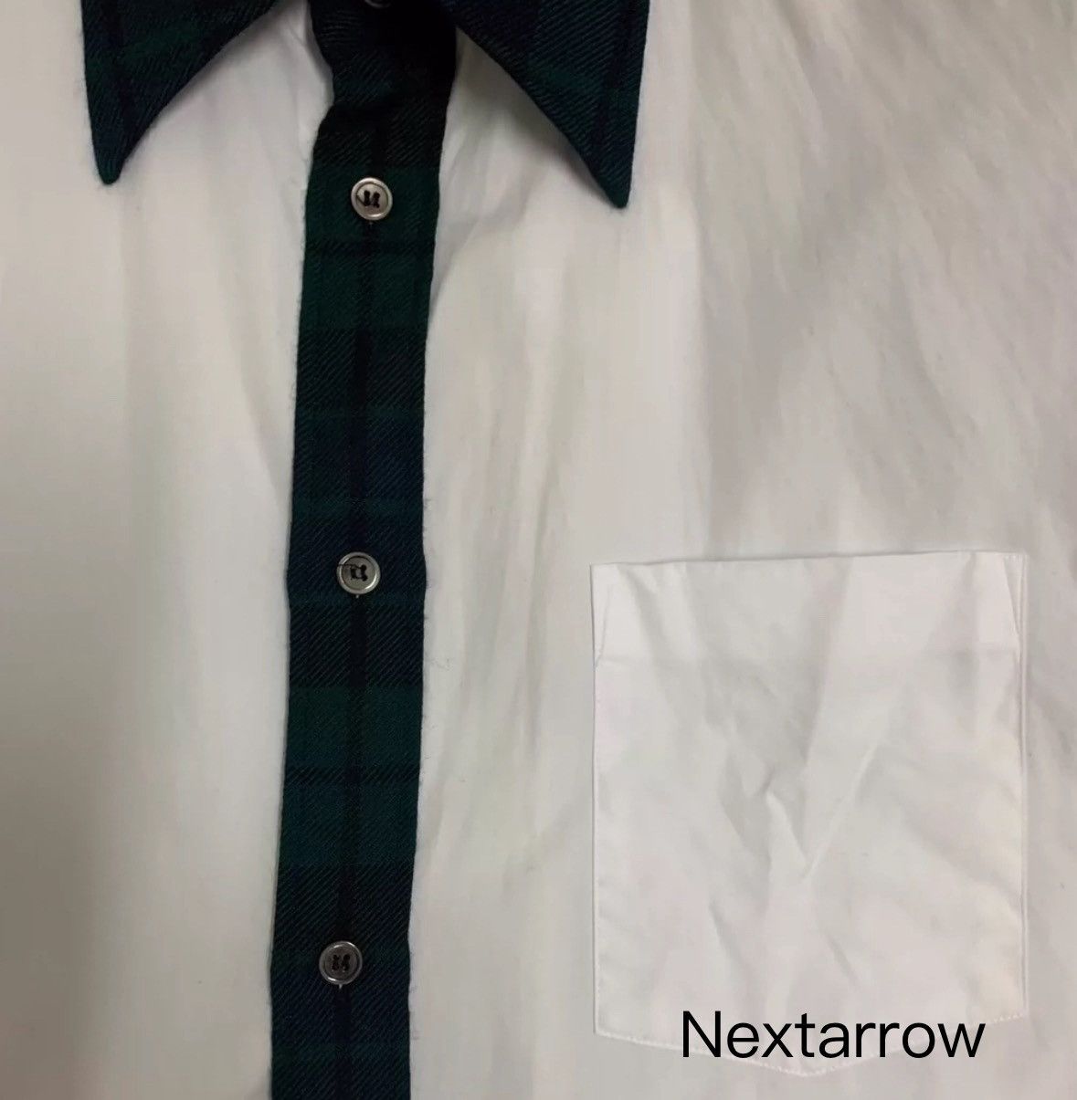 Comme des Garcons COMME DES GARCONS HOMME PLUS Wool Leader Splicing Shirt Size US M / EU 48-50 / 2 - 2 Thumbnail