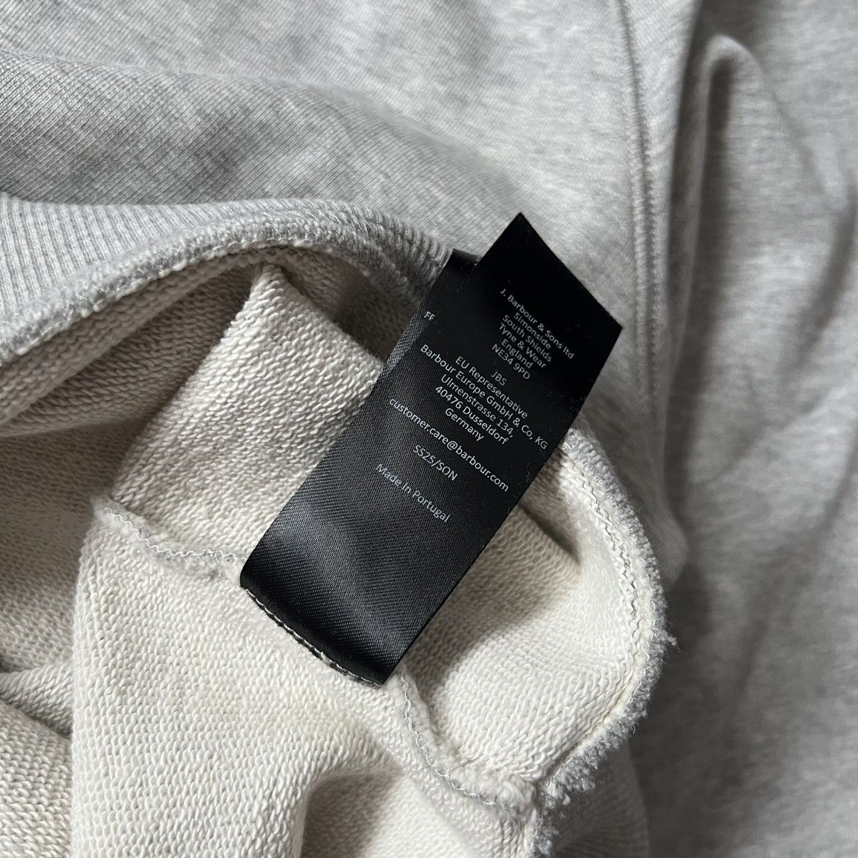 Barbour × Noah NWT Barbour x Noah Northeast Embroidered Sweatshirt Grey Size US M / EU 48-50 / 2 - 7 Thumbnail