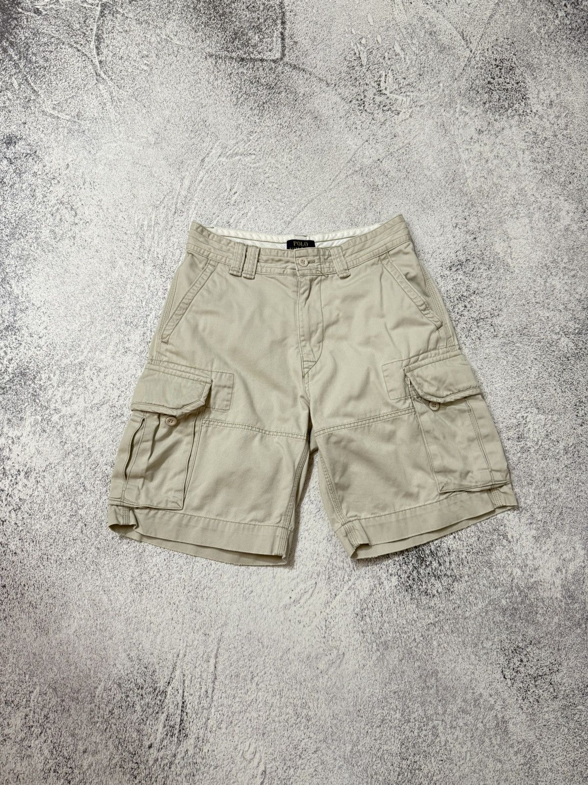 Polo Ralph Lauren Polo Ralph Lauren Multipocket Military Cargo Shorts Size US 30 / EU 46 - 1 Thumbnail
