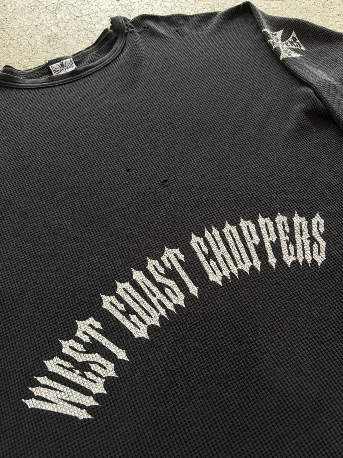 West Coast Choppers Vintage West Coast Choppers Thermal Shirt Size US XL / EU 56 / 4 - 3 Thumbnail
