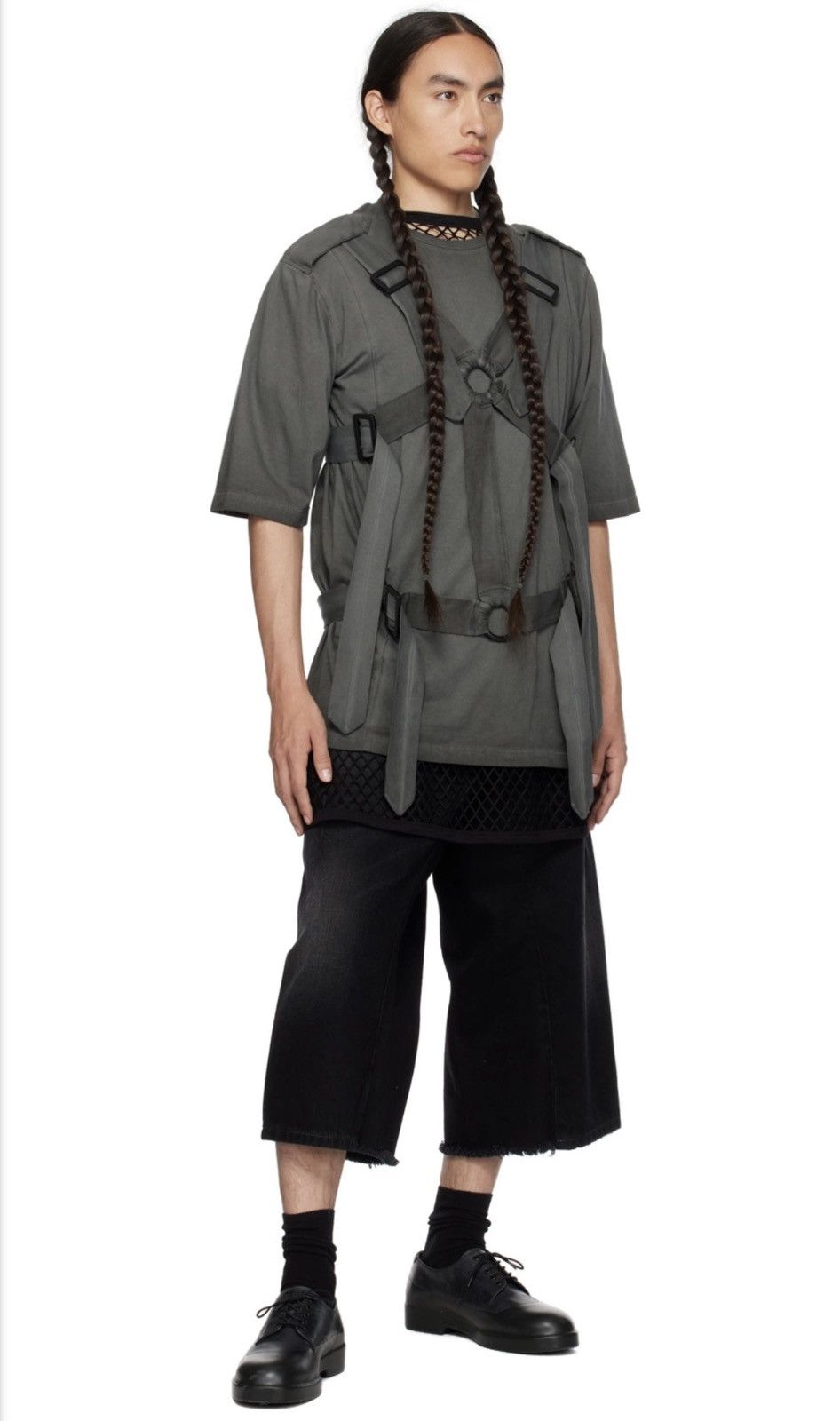 Nicolas Andreas Taralis Black Column jeans Size US 30 / EU 46 - 3 Thumbnail