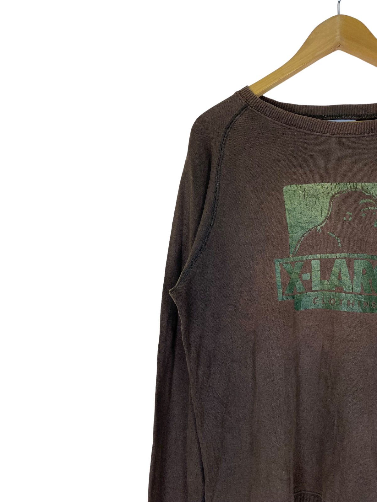 Vintage × Xlarge Vintage Trashed Xlarge Big Logo Sweatshirt Size US M / EU 48-50 / 2 - 3 Thumbnail