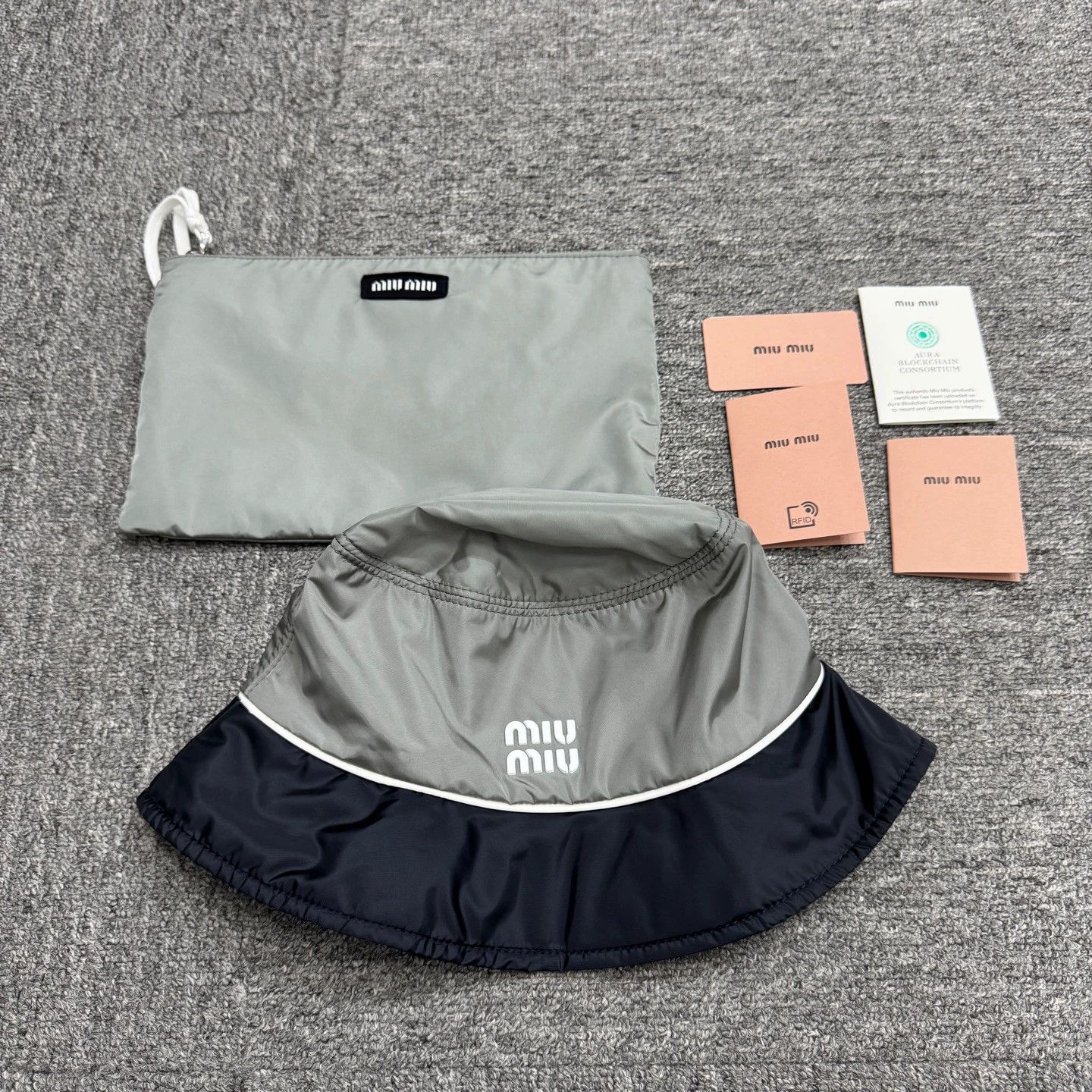 Miu Miu MIU MIU Bucket Hat OS New Size ONE SIZE - 1 Thumbnail