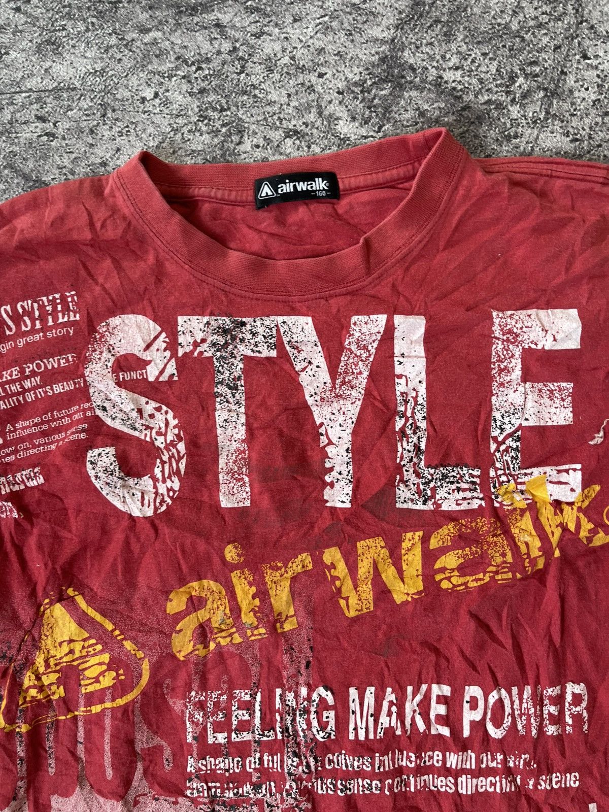 Airwalk Y2K air walk ifsixwasnine poem tshirt Size US M / EU 48-50 / 2 - 5 Thumbnail