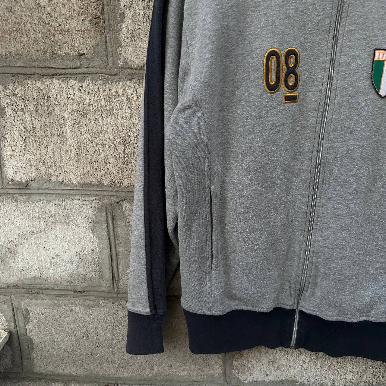 Number (N)ine Vintage Italia Zip Sweater Big Logo Size XL Y2K 00s USA Size US XL / EU 56 / 4 - 5 Thumbnail