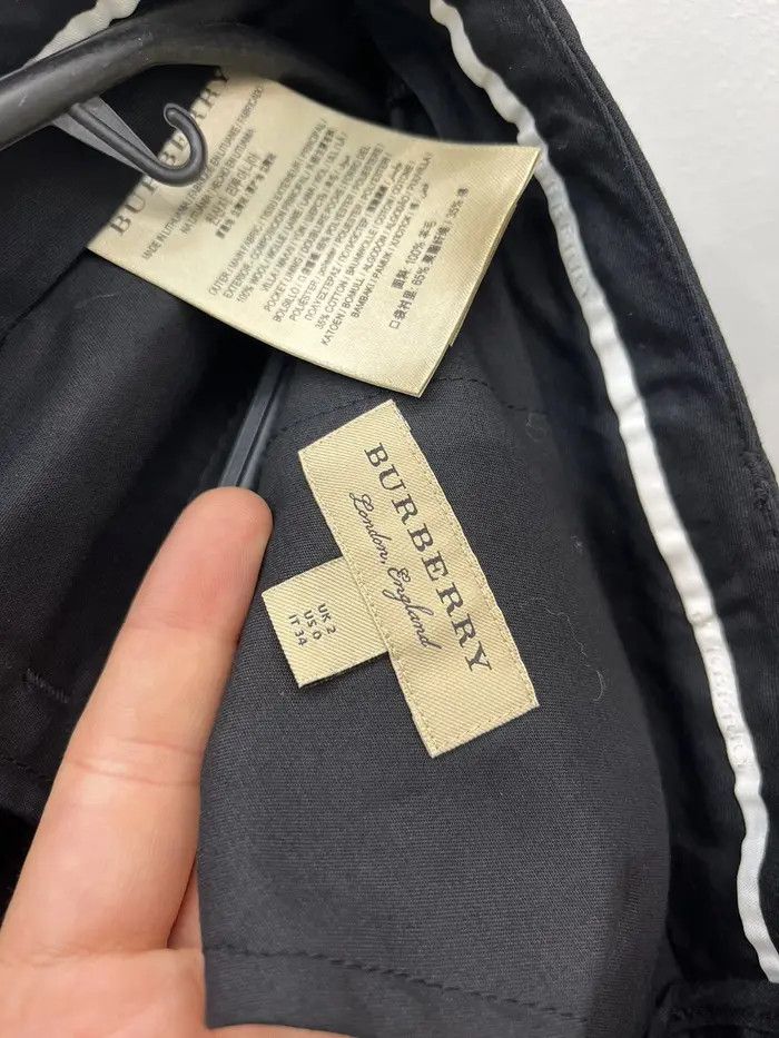 Burberry Burberry London Wool Classic Trousers Pants Size 24" / US 00 / IT 34 - 4 Thumbnail
