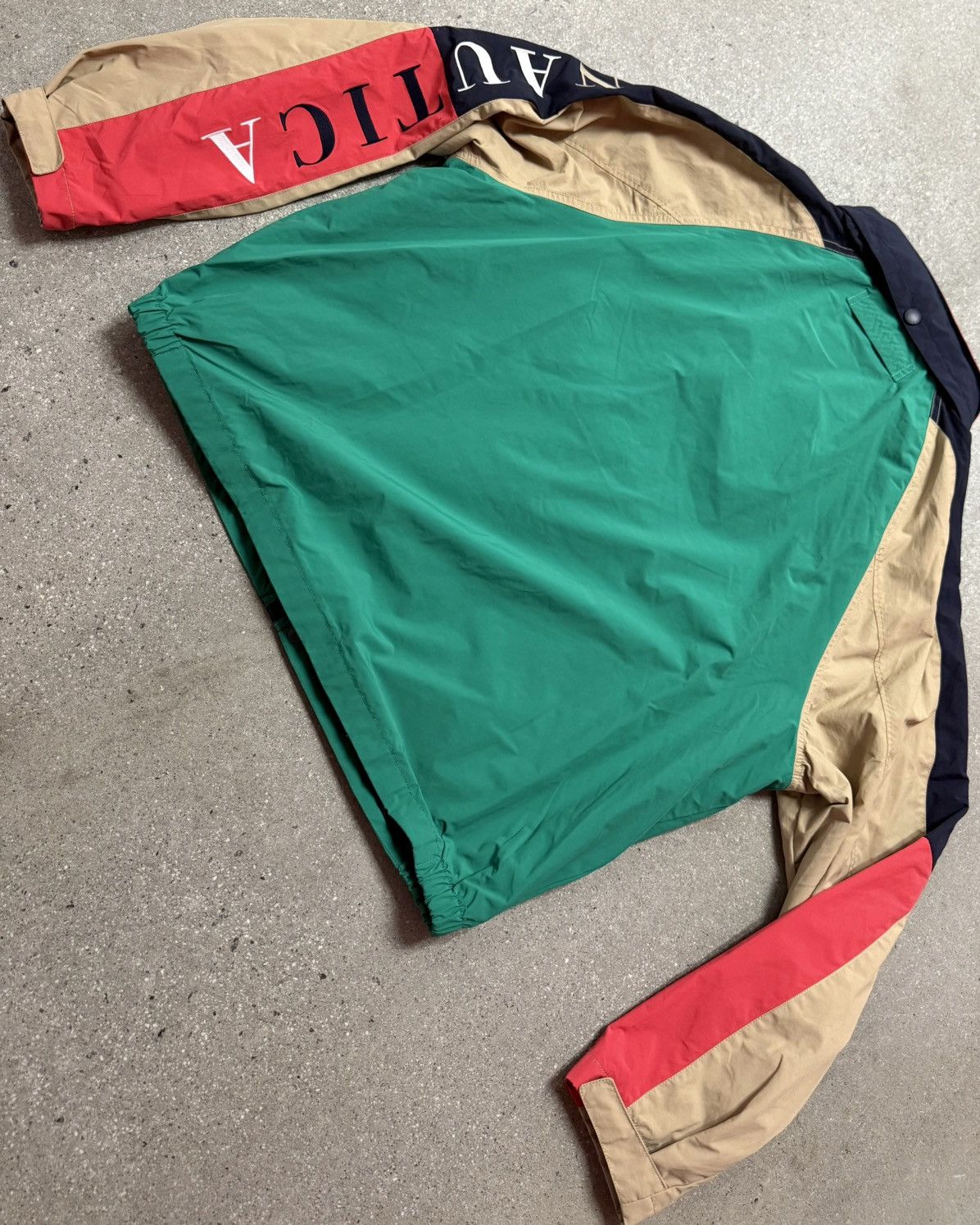 Nautica Nautica Reissue Nylon Colorblocked Jacket J Class Size US XL / EU 56 / 4 - 5 Thumbnail