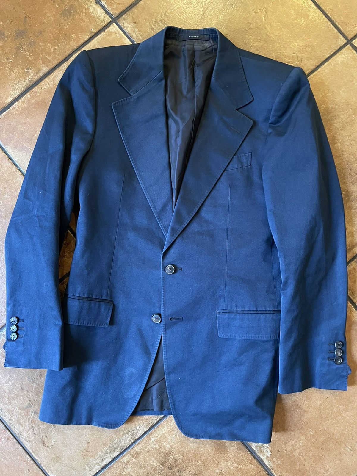 Yves Saint Laurent YSL x Tom Ford Cotton Jacket Size 38R - 1 Thumbnail