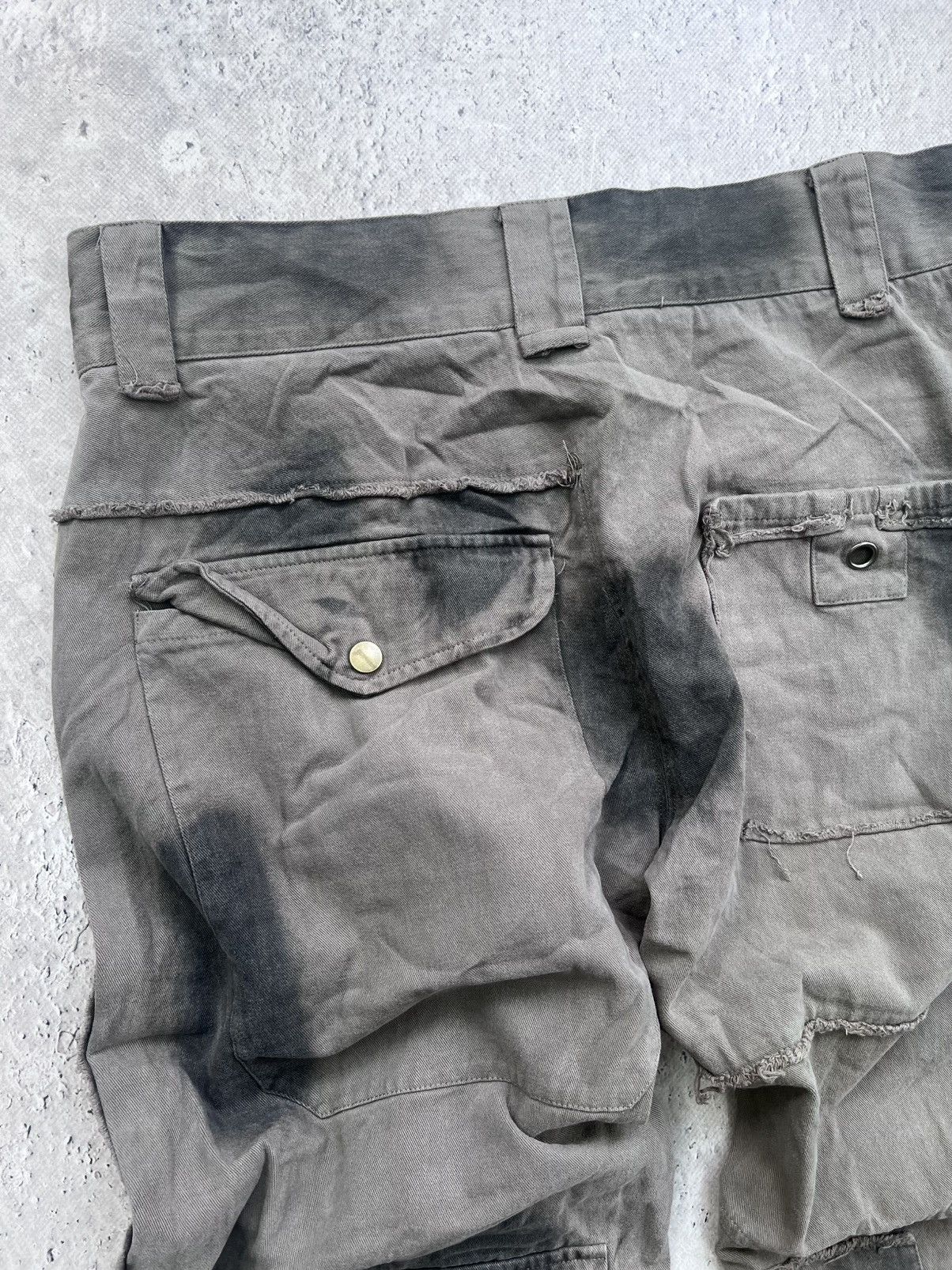 Designer × Japanese Brand × Vintage Utility military loose baggy skate hiphop work cargo pants Size US 32 / EU 48 - 12 Thumbnail