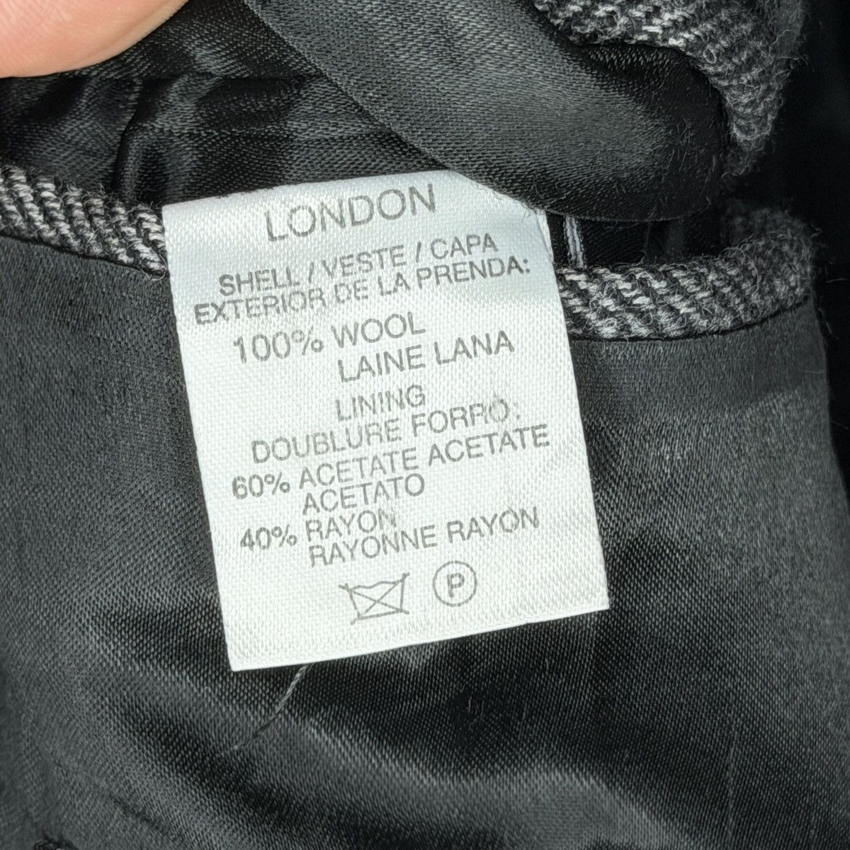Hackett × Loro Piana Hackett London Loro Piana Wool Coat Jacket Brioni Gray Size US L / EU 52-54 / 3 - 13 Thumbnail