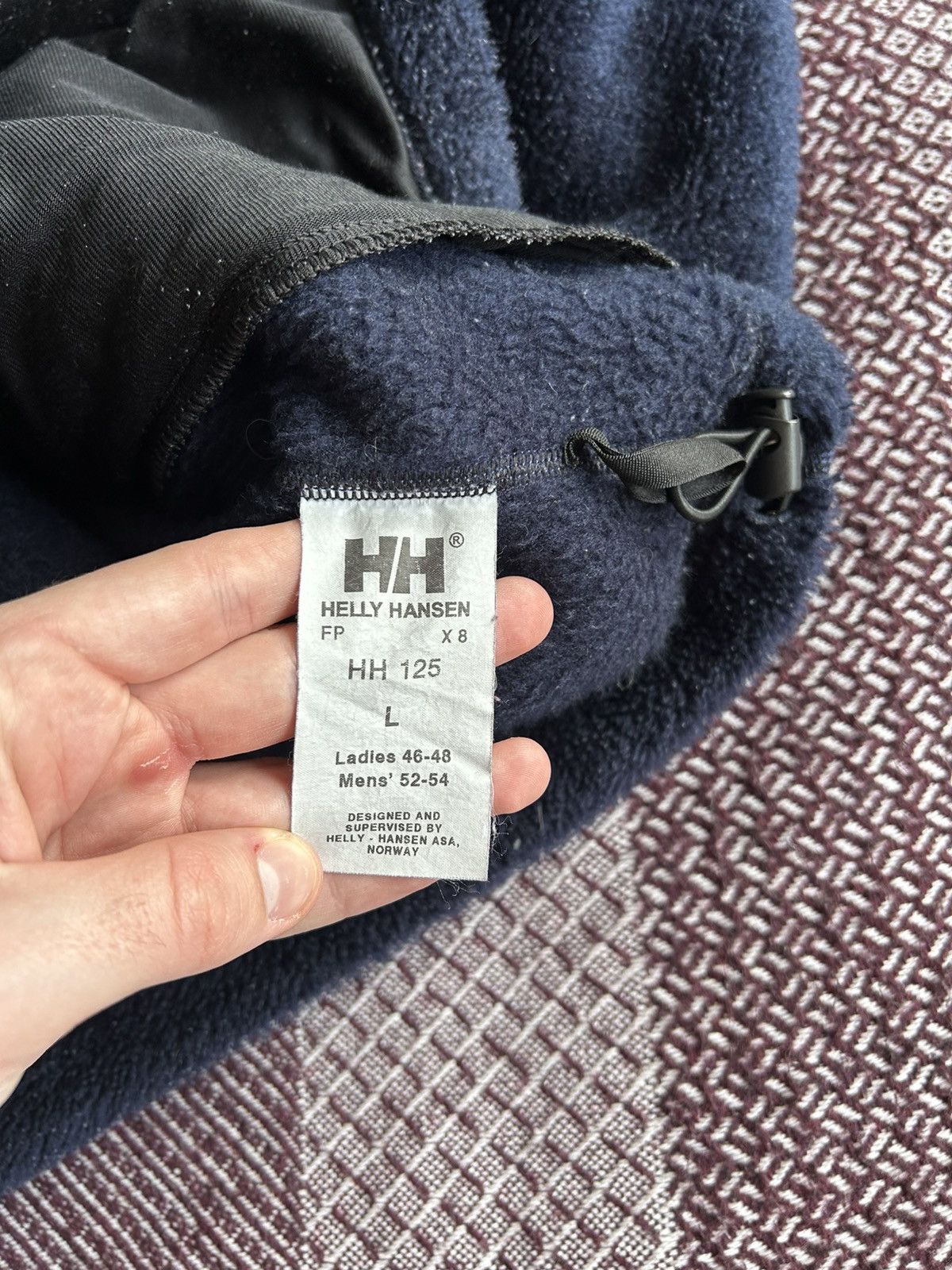 Helly Hansen × Vintage Vintage Helly Hansen 2002 Fleece 125years Bomber Size Large Size US L / EU 52-54 / 3 - 10 Thumbnail