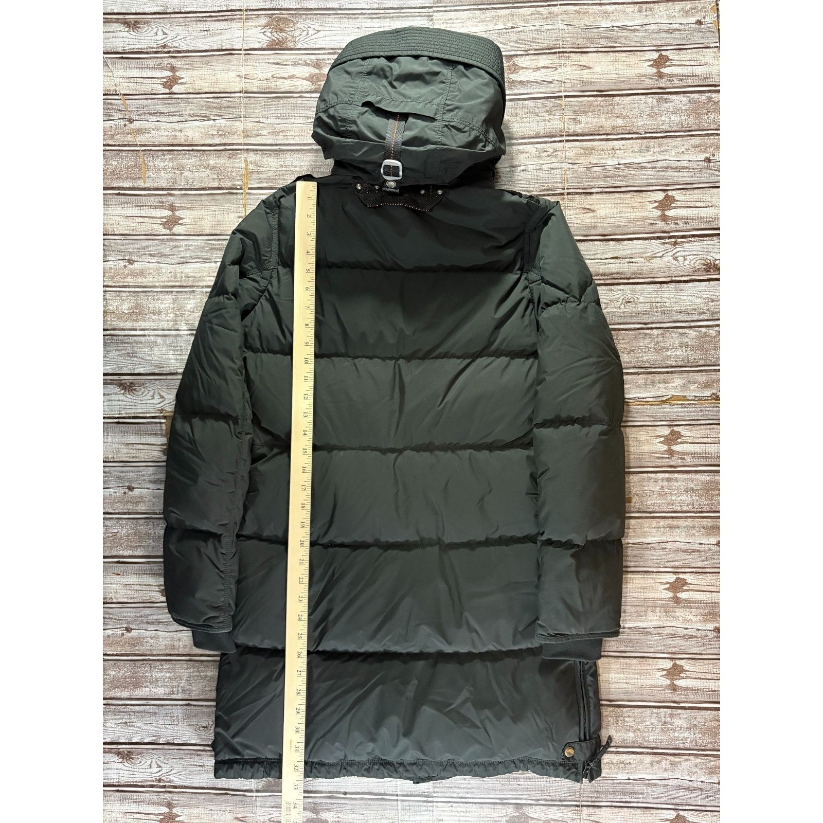 PARAJUMPERS Long Bear Down Puffer Jacket Coat Hooded size S
