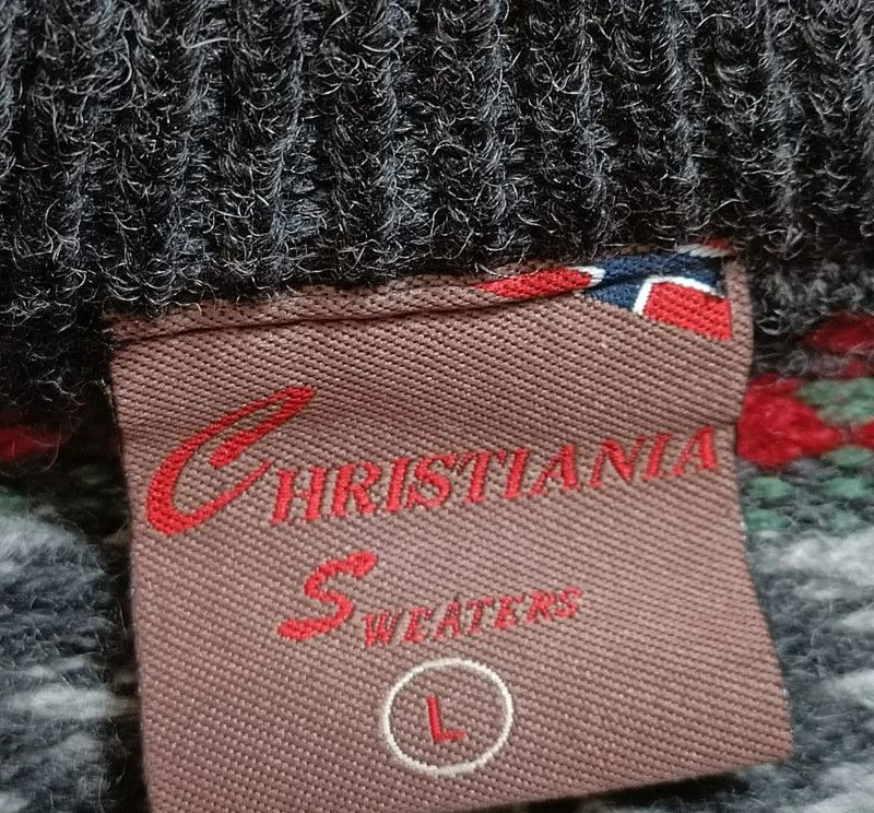 Other Christiania sweater man wool vintage L Size US L / EU 52-54 / 3 - 6 Thumbnail