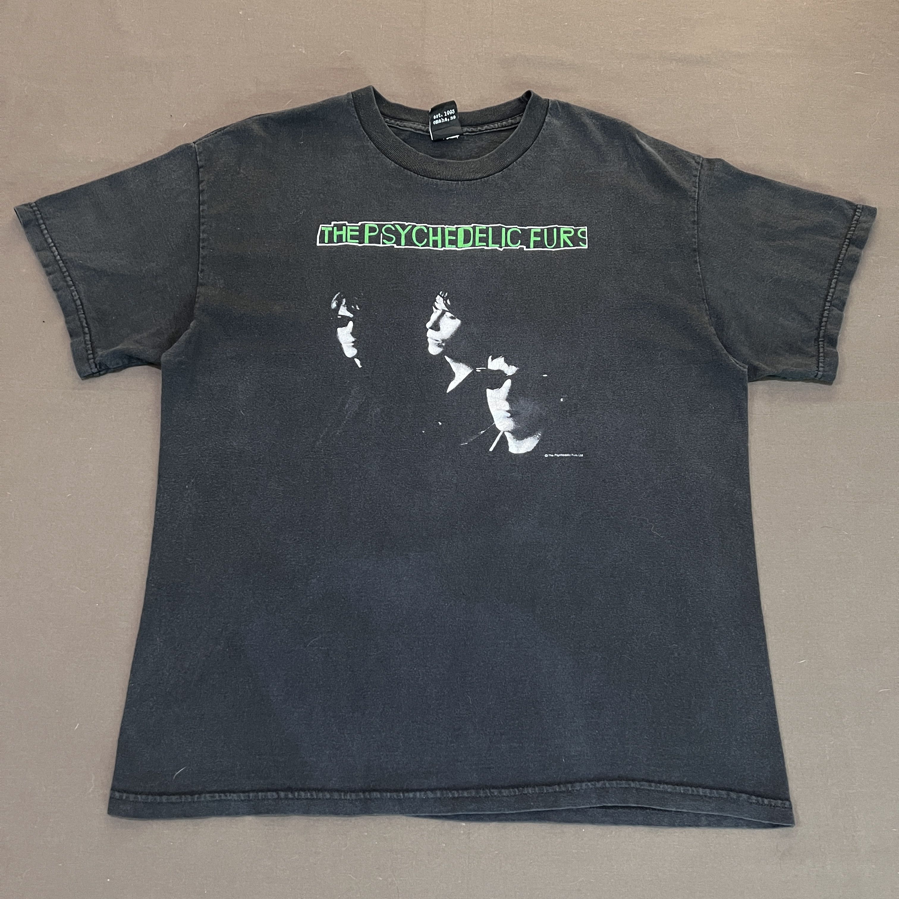 Band Tees Vintage Y2K The Psychedelic Furs Tee Faded Post-punk Size US L / EU 52-54 / 3 - 1 Thumbnail