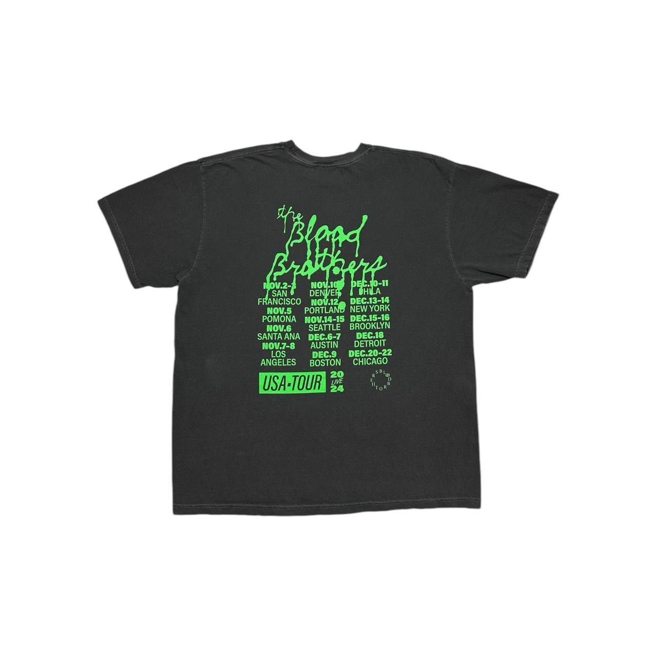 Band Tees × Comfort Colors The Blood Brothers 2024 Tour T-Shirt Size US XXL / EU 58 / 5 - 1 Thumbnail