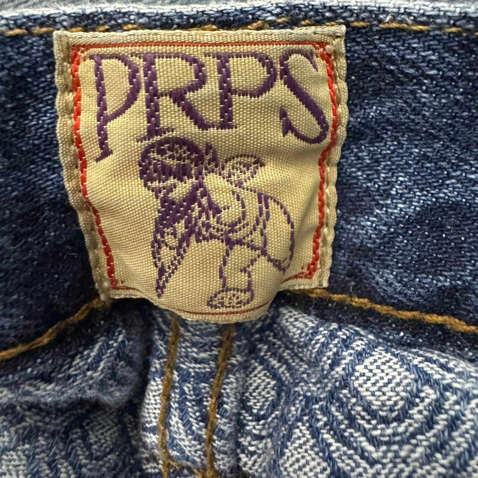 Prps PRPS Mens Windsor Fit Bootcut Jeans 38 Whiskered Button Fly Size US 38 / EU 54 - 7 Thumbnail