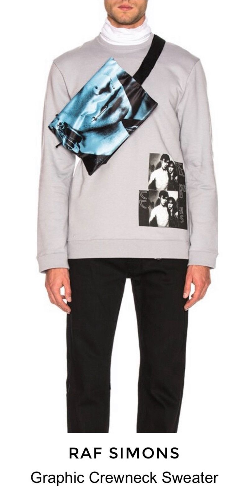 Raf Simons Raf Simons Graphic Crewneck Sweather Size US M / EU 48-50 / 2 - 5 Thumbnail