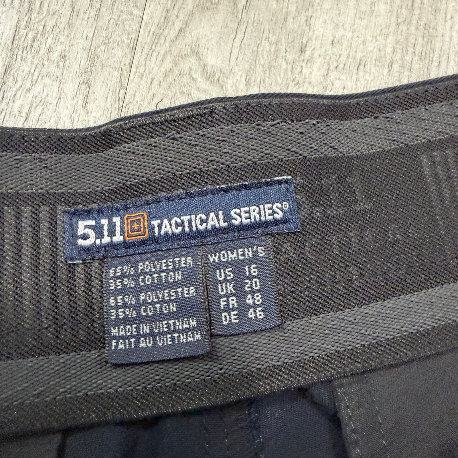 5.11 5.11 Tactical Twill PDU Class A Pants Women's 16 Navy Blue Size 38" / US 16 / IT 52 - 4 Thumbnail