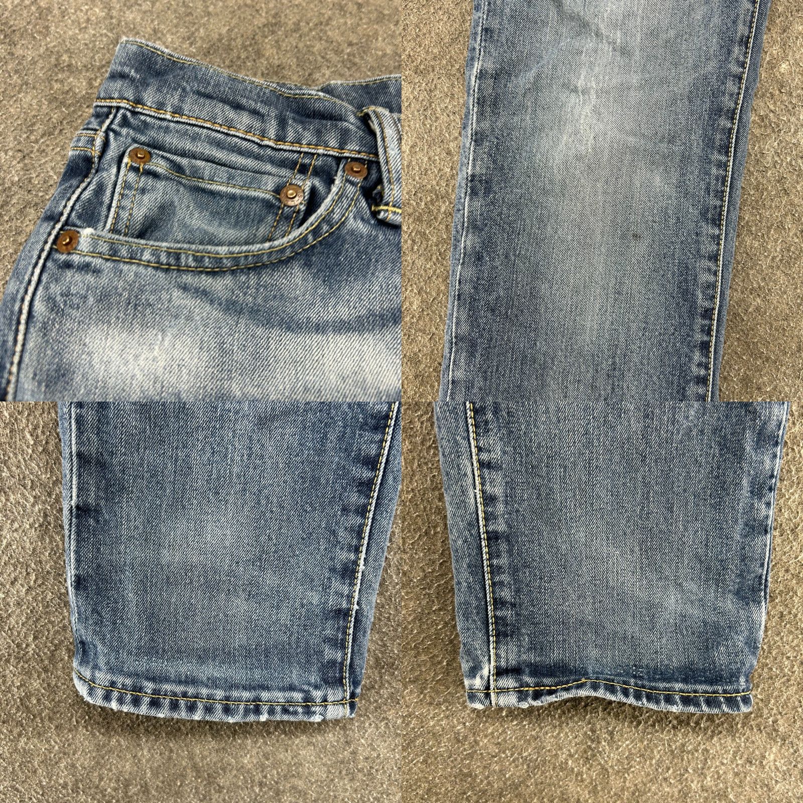 Levi's Levi's 511 Jeans Mens 30x30 Blue Slim Straight Leg Medium Wash Stretch Denim Size US 30 / EU 46 - 8 Thumbnail
